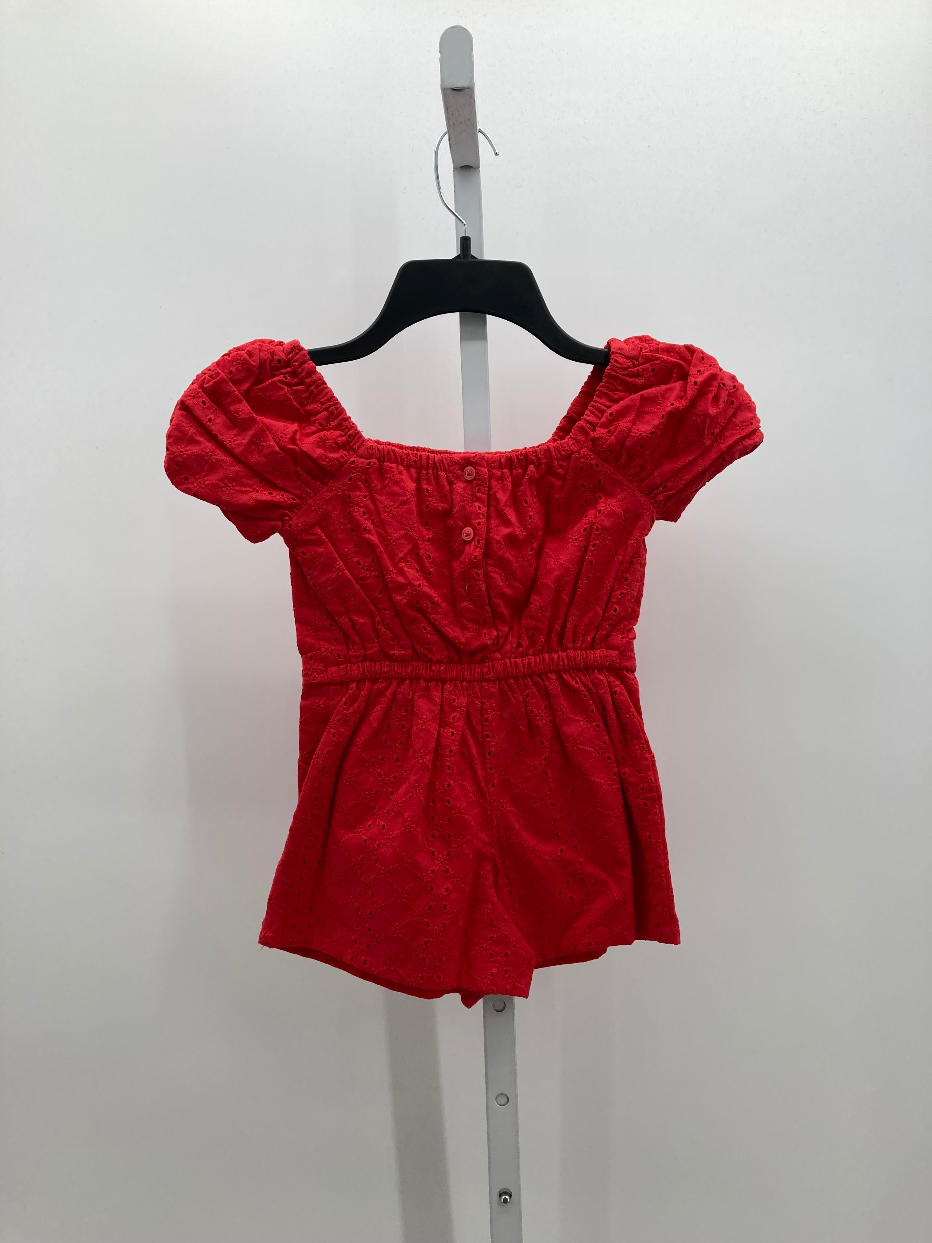 Janie and Jack Size 3 Girls Short Slv. Romper