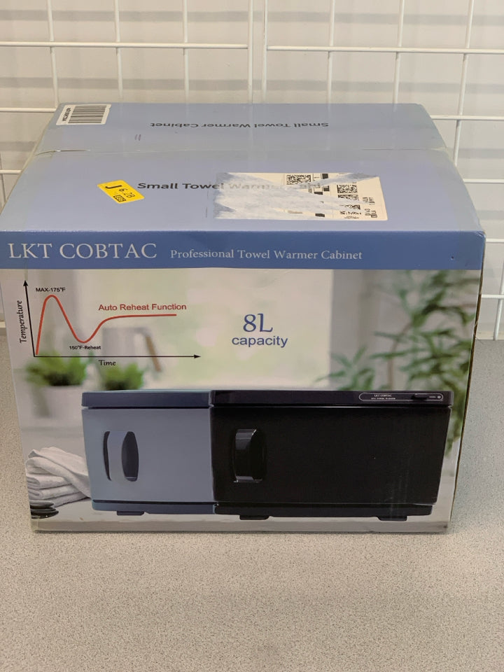 NIB TOWEL WARMER CABINET.