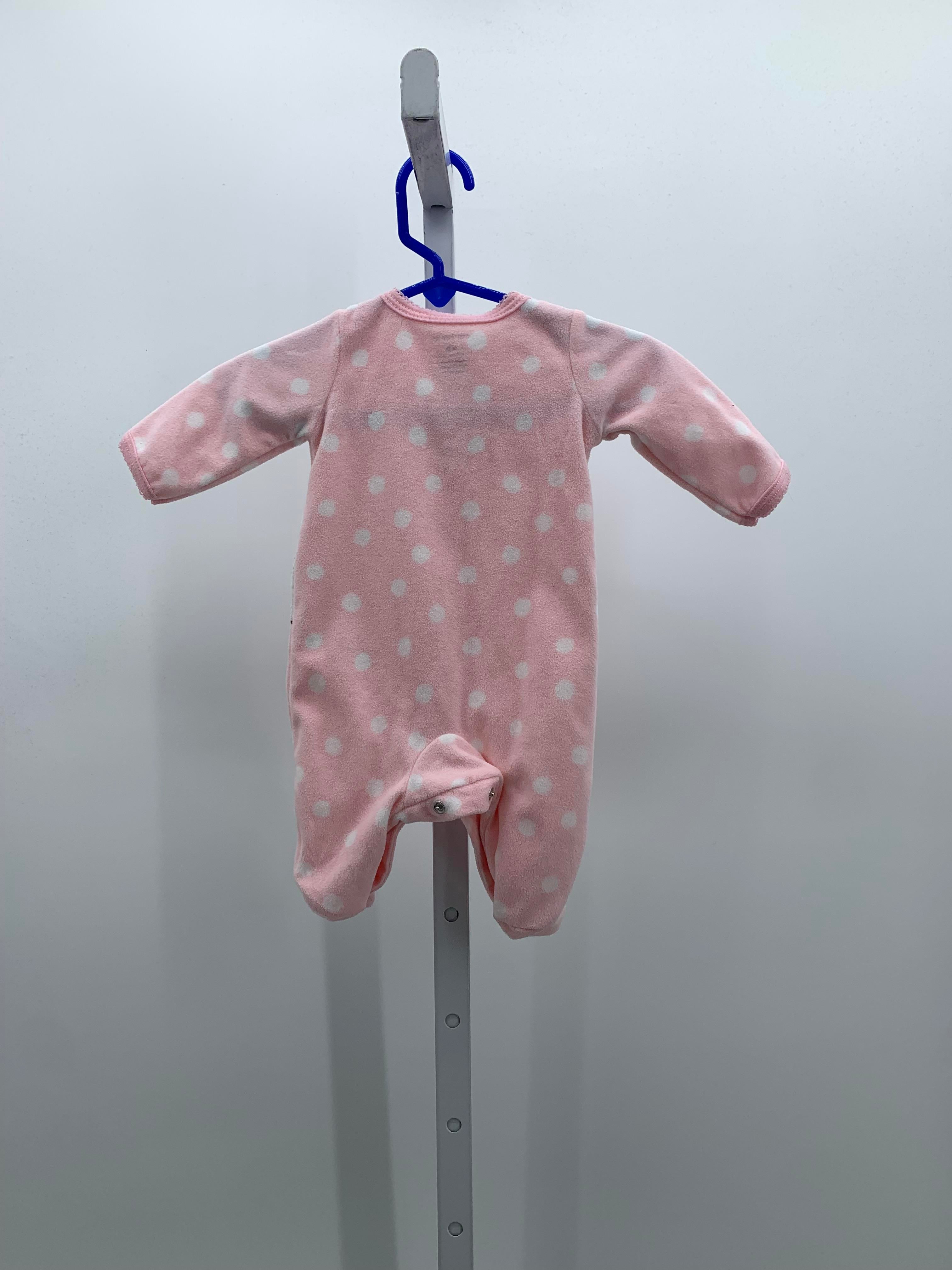 Carters Size Newborn Girls Long Slv. Romper