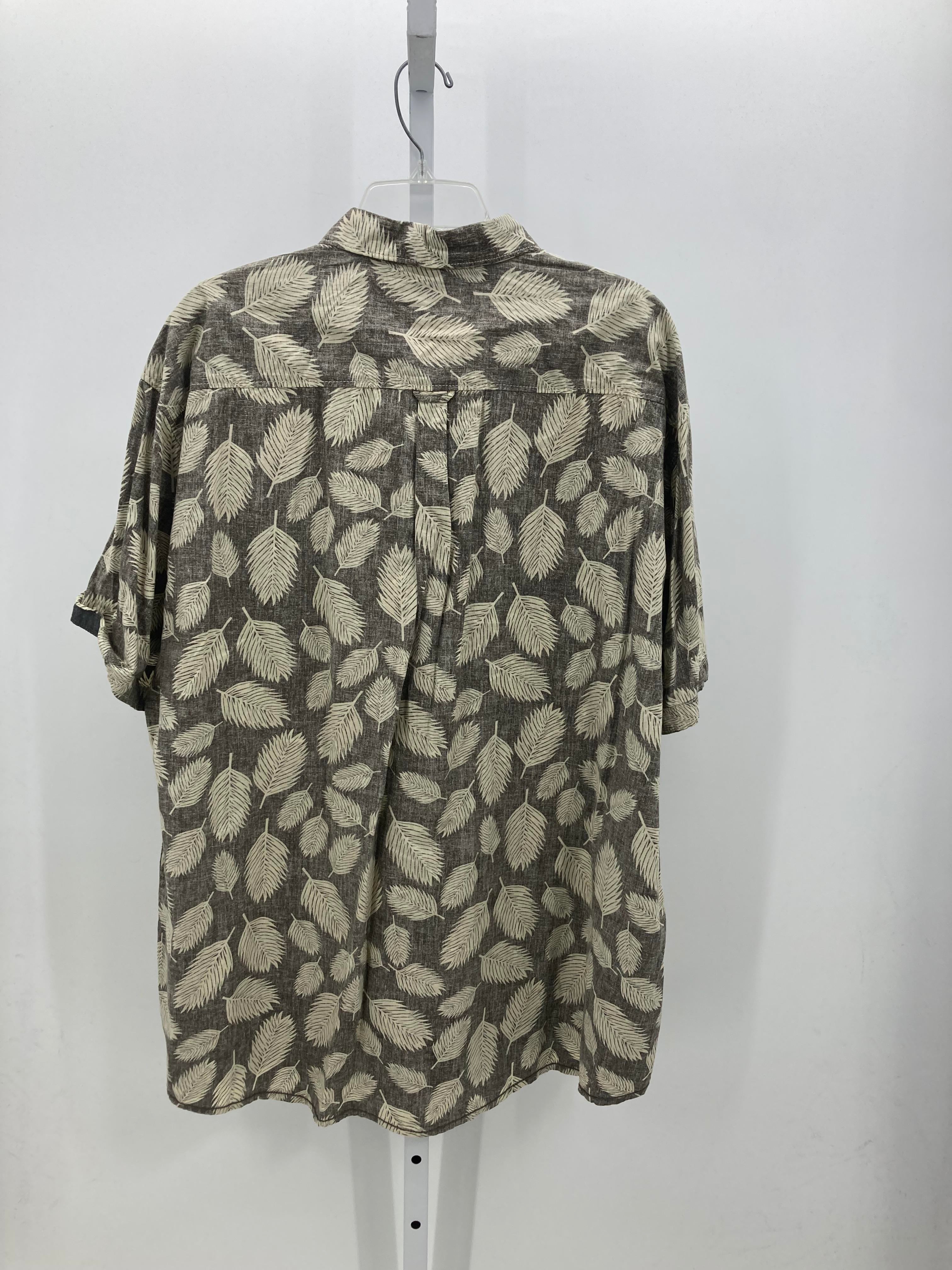 LEAVES BTN DOWN SHIRT