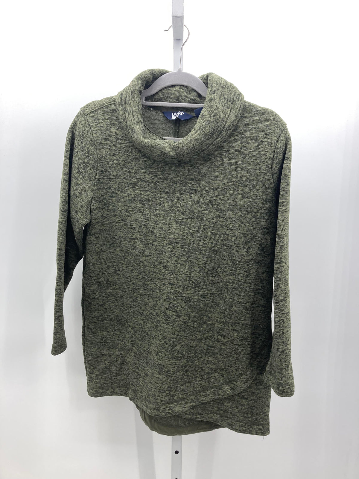 Lands End Size Large Petite Petite Long Slv Sweater