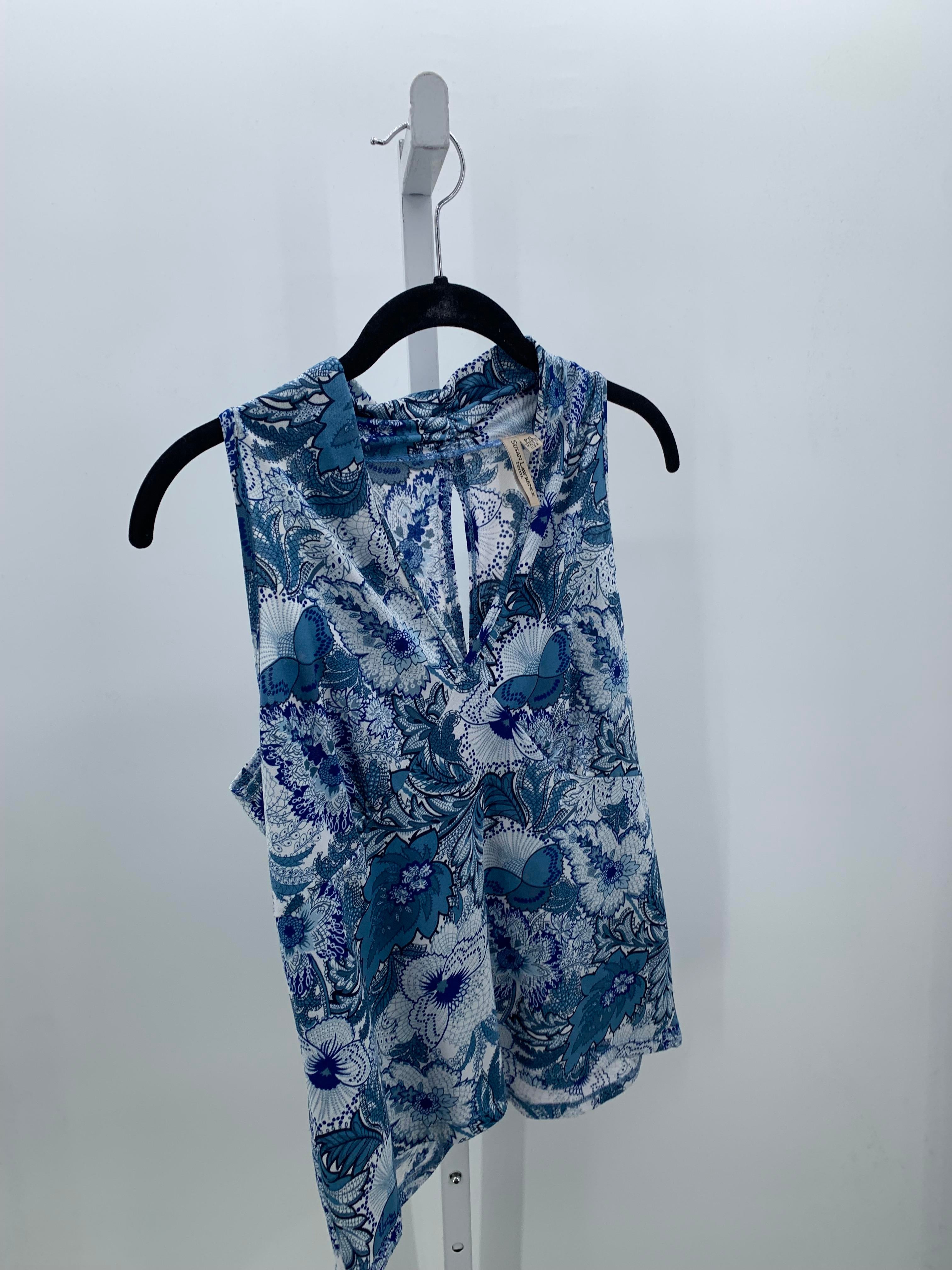 Susan Lawrence Size X Large Petite Petite Sleeveless Shirt