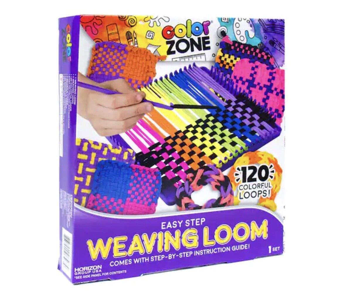 Color Zone Easy Step Weaving Loom -