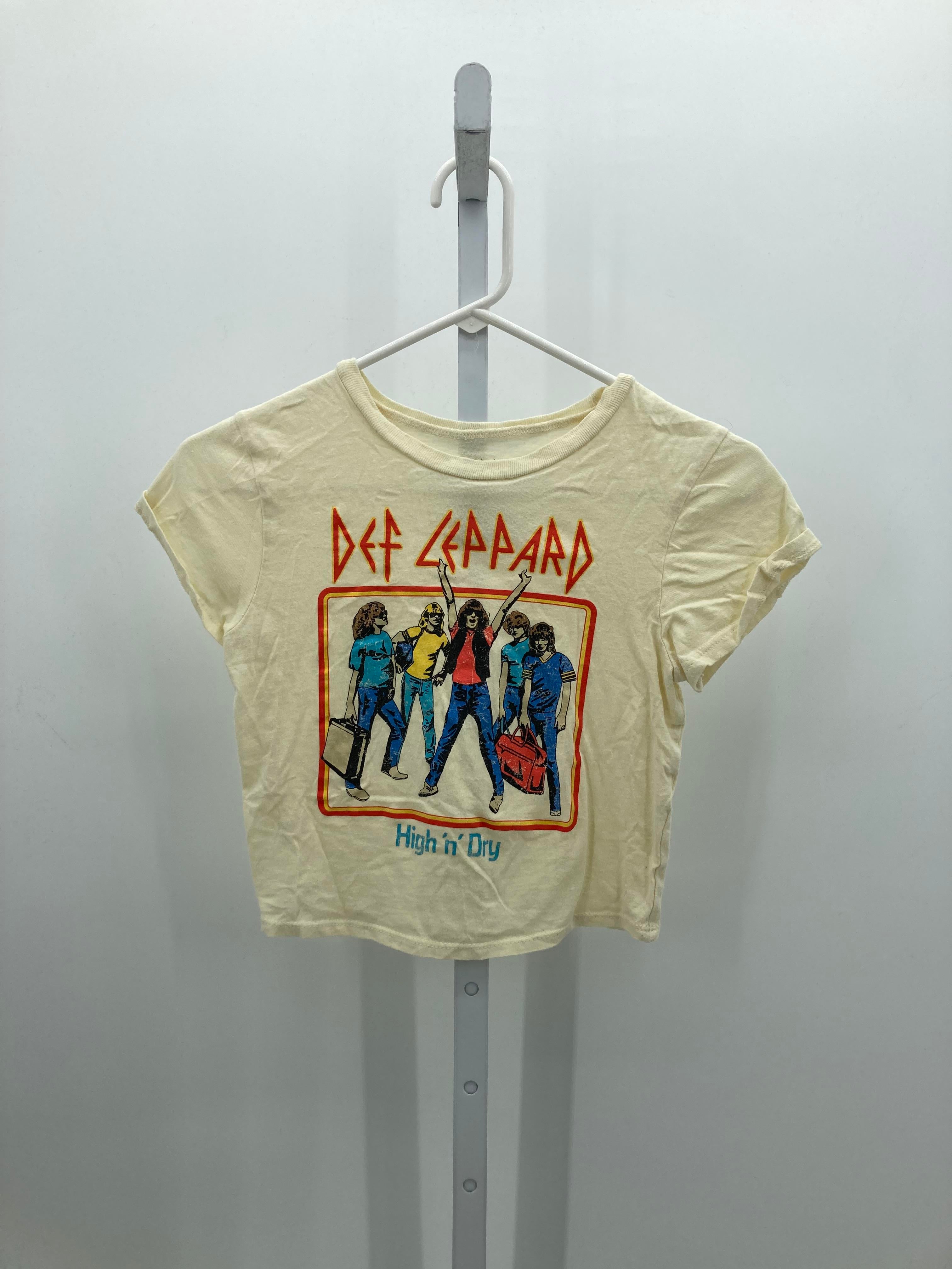 Size 6-7 Girls Short Sleeve Shirt