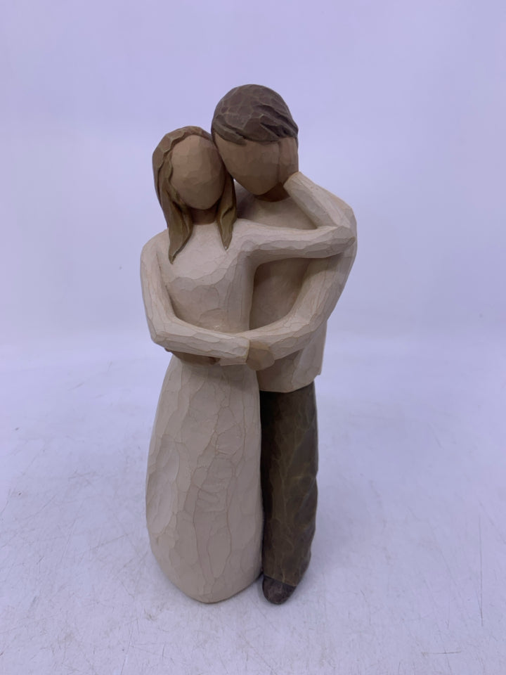 MAN/WOMAN HOLDING EACHOTHER "TOGETHER".