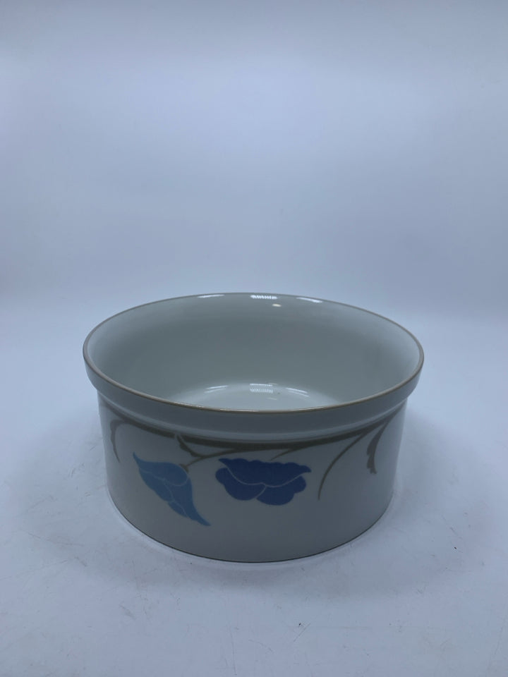 FLORAL SERVER/ CASSEROLE DISH.