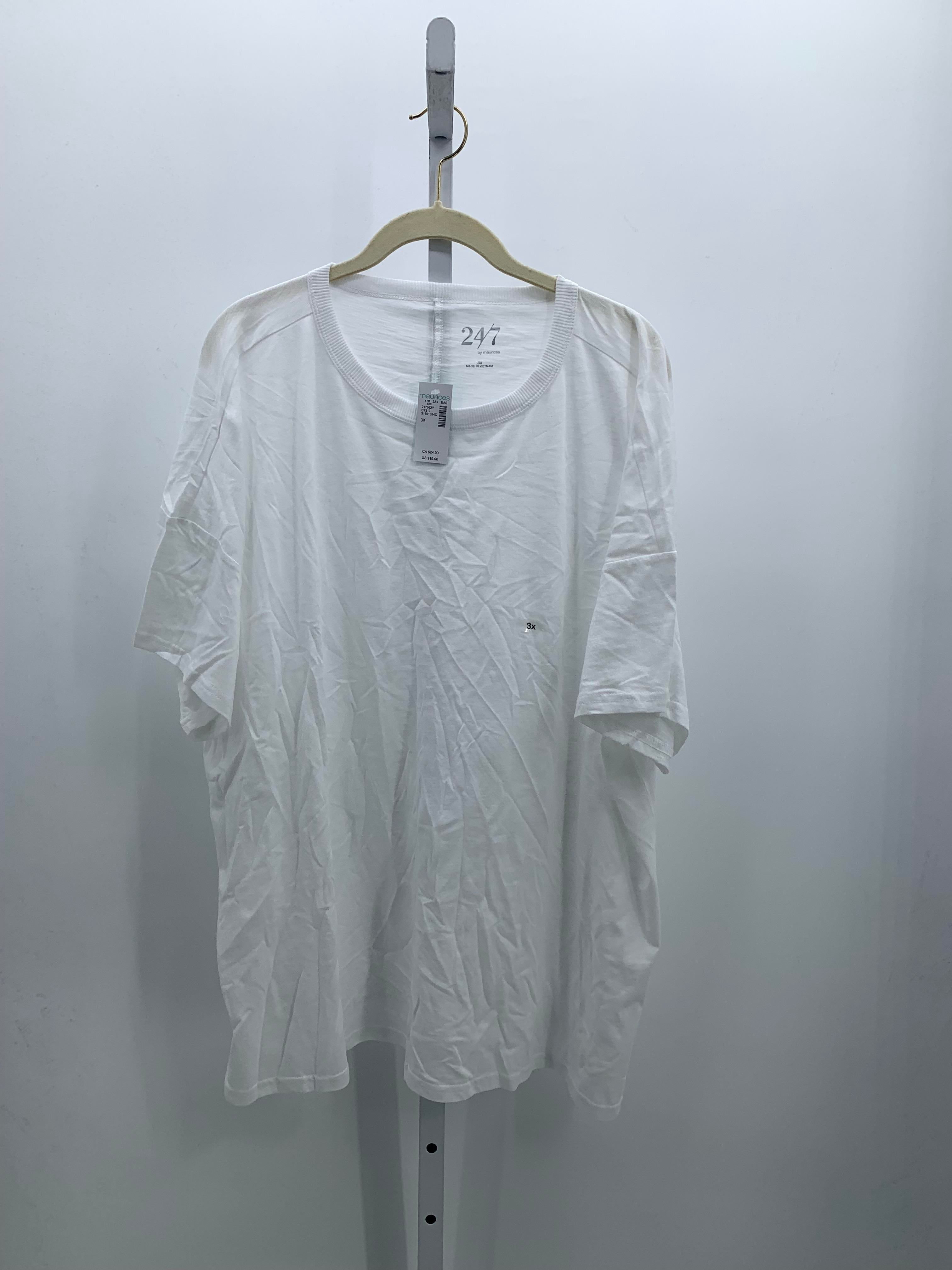 Maurices Size 3X Womens Short Sleeve Shirt