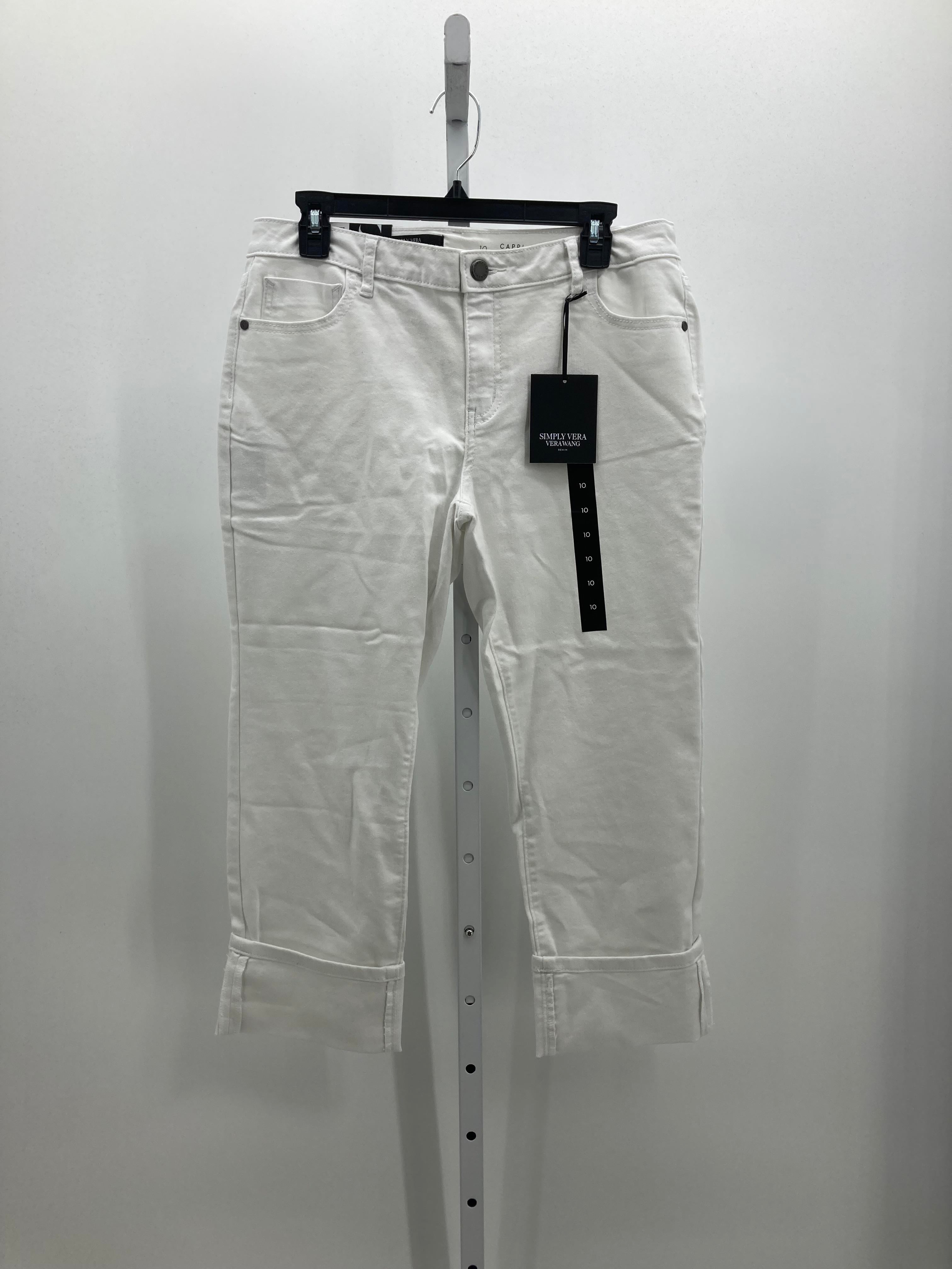 Vera Wang Size 10 Misses Capri Pants