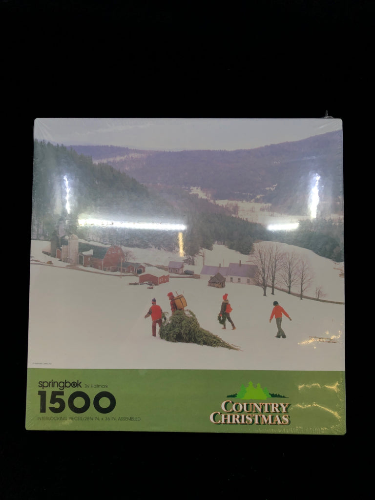 NIB COUNTRY CHRISTMAS PUZZLE.
