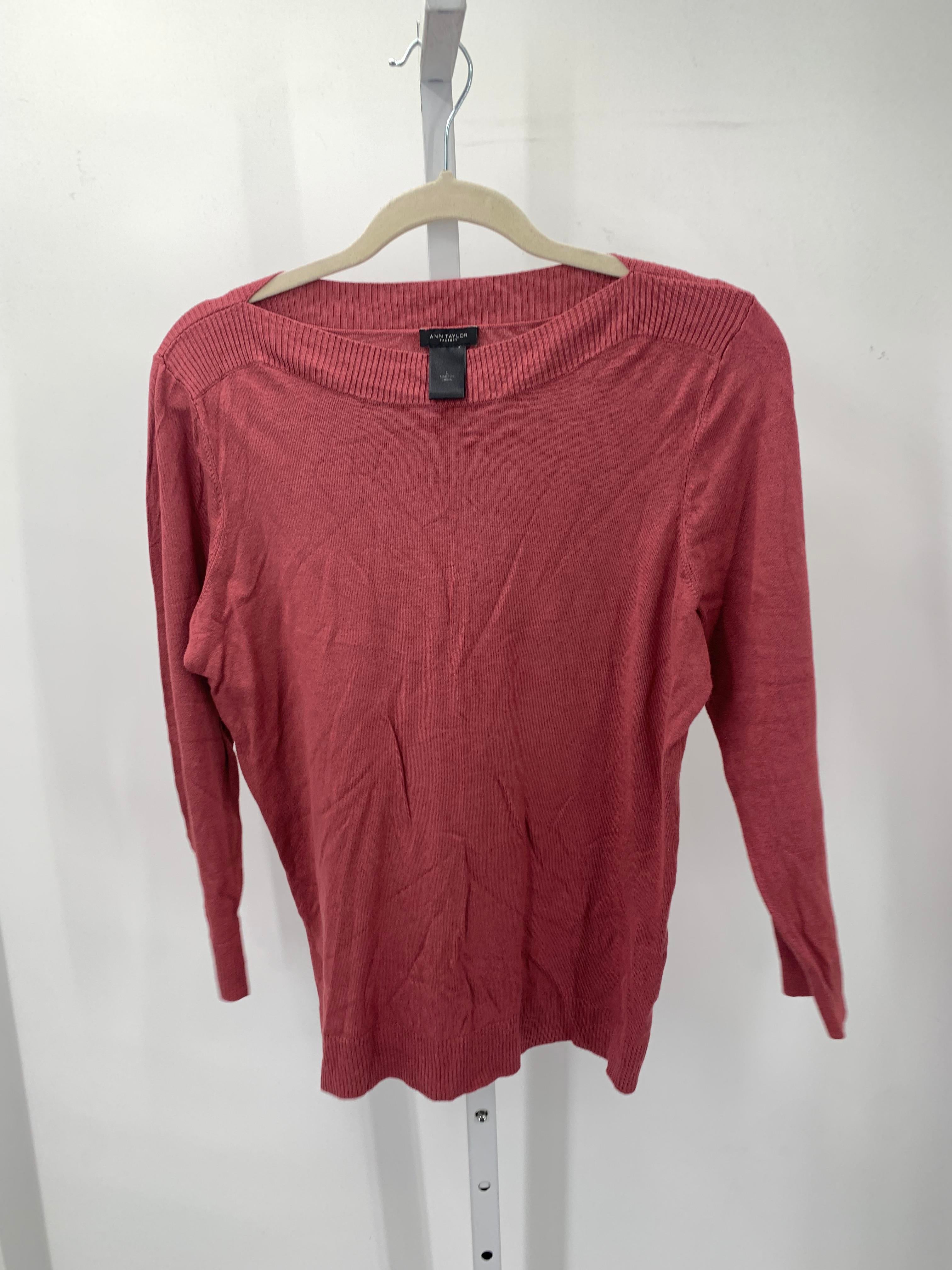 Ann Taylor Size Large Misses 3/4 Sleeve Sweater