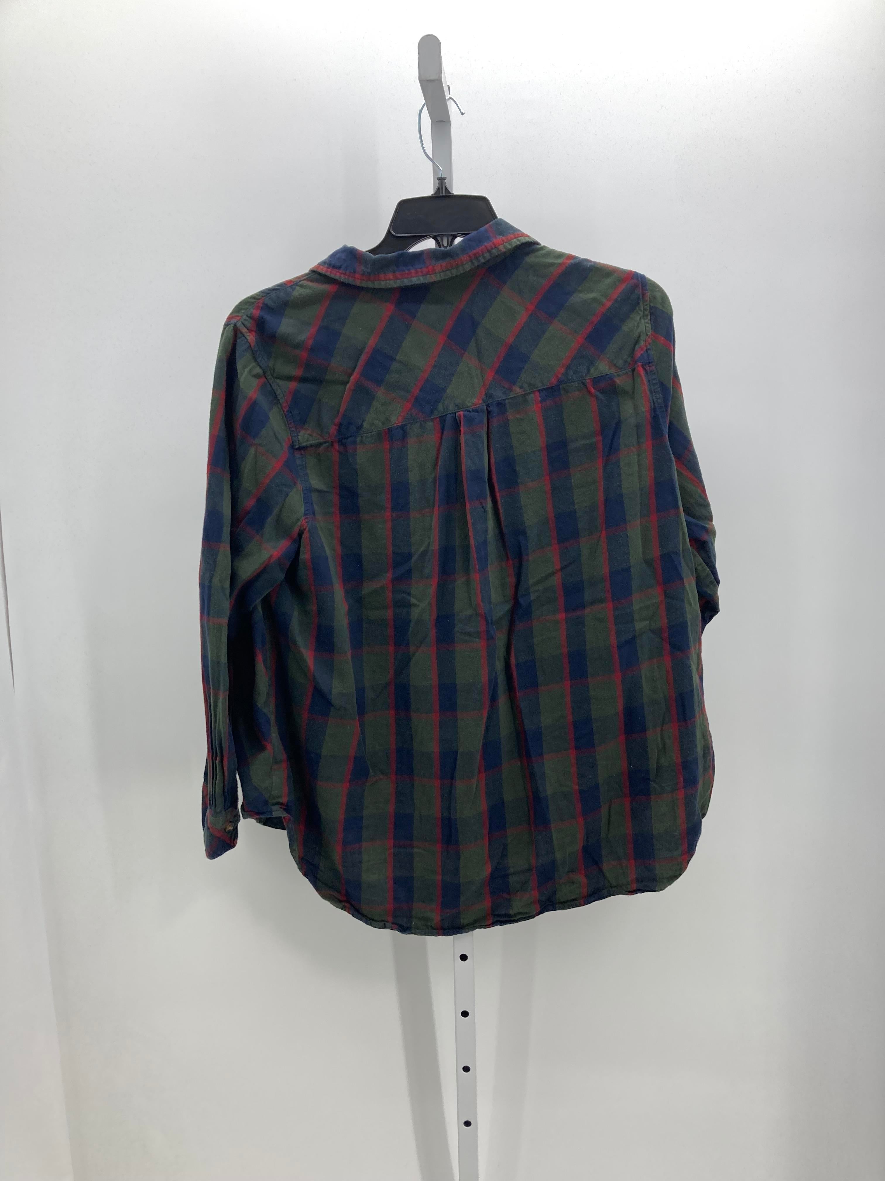 Terra & Sky Size 2X Womens Long Sleeve Shirt