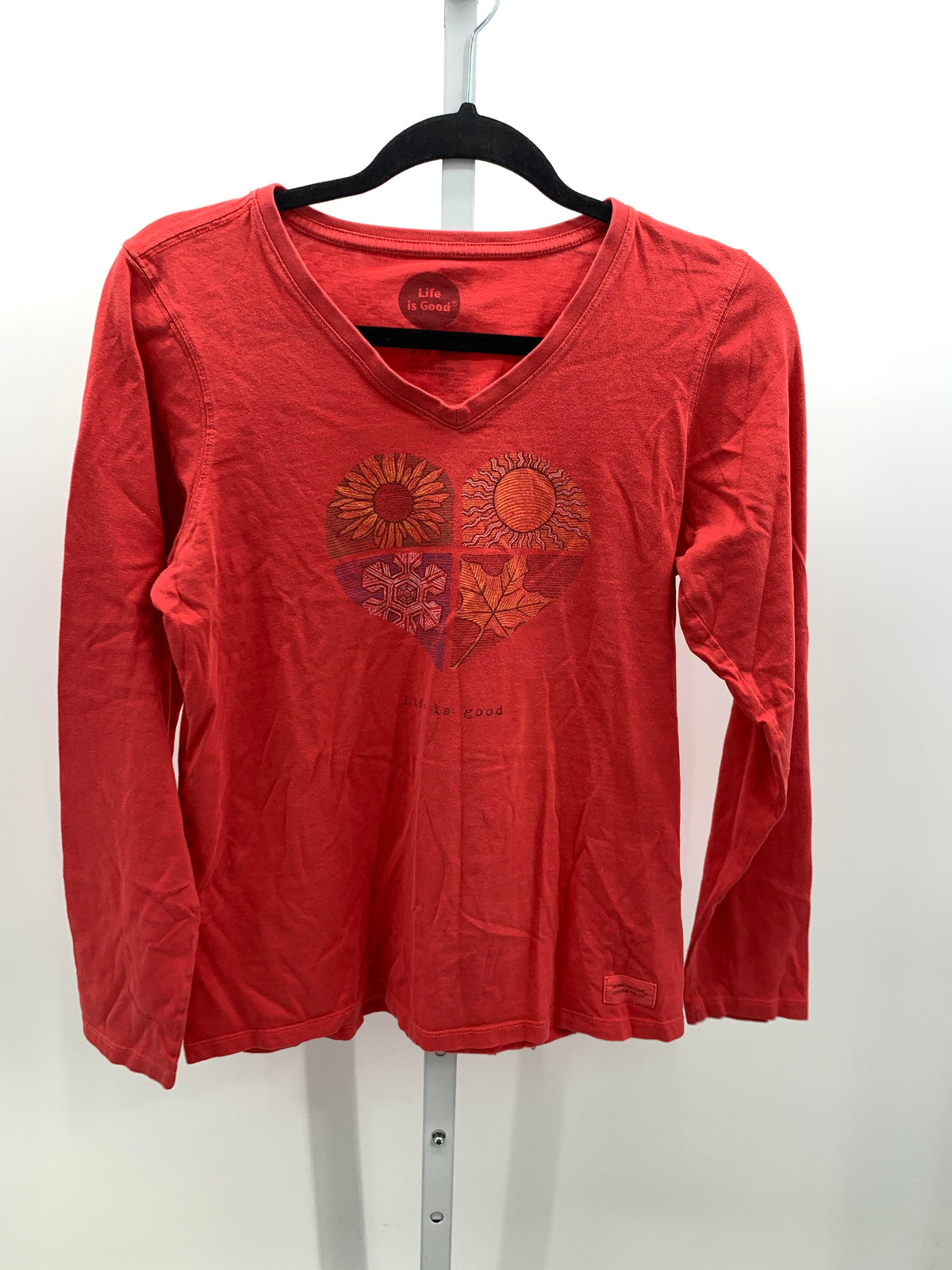 Life is Good Size Small Misses Long Sleeve Shirt