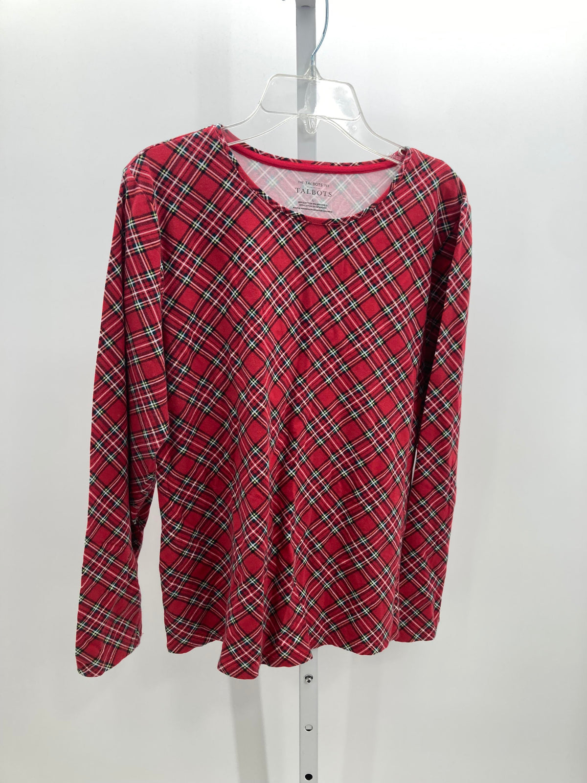 Talbots Size Large Misses Long Sleeve Shirt