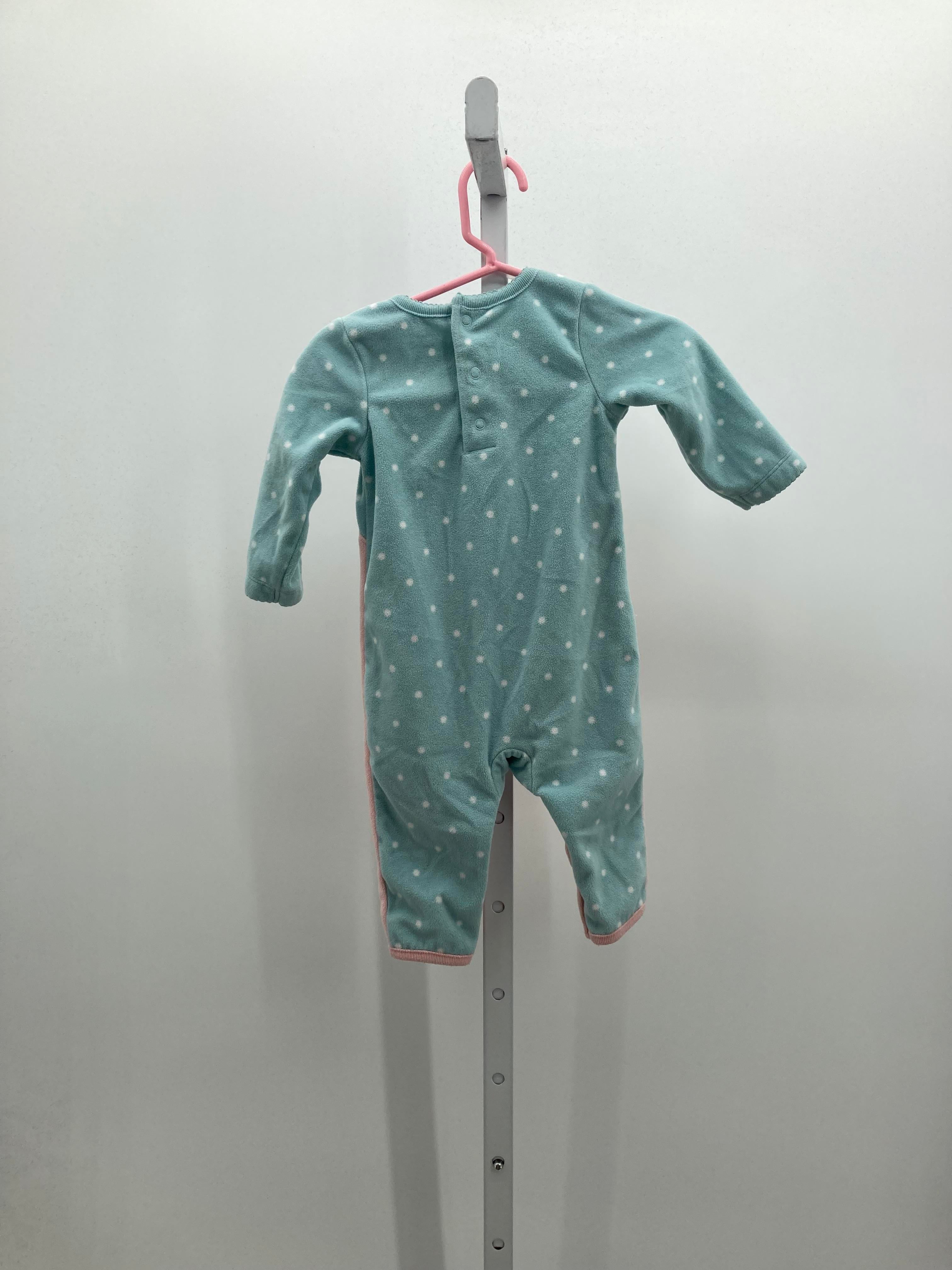 Carters Size 6 Months Girls Long Slv. Romper