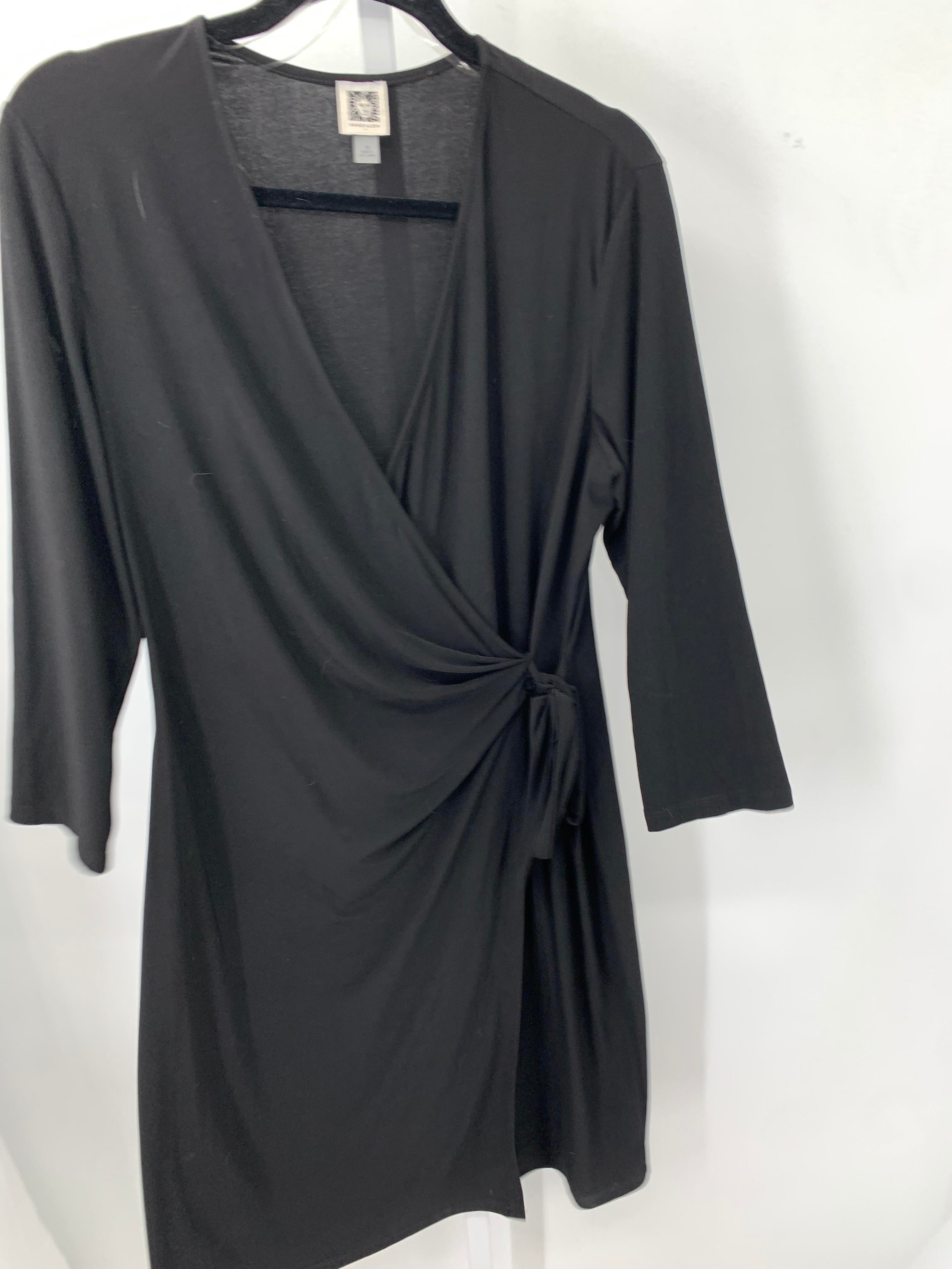 Anne Klein Size 16 Misses Long Sleeve Dress