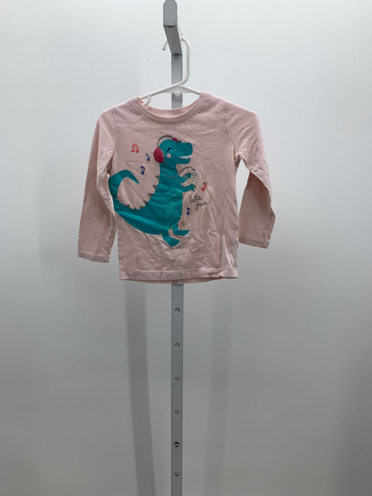 Carters Size 2T Girls Long Sleeve Shirt