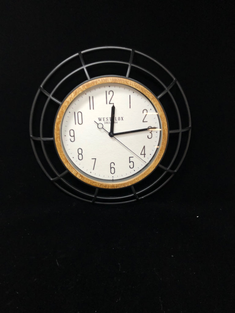 SM INDUSTRIAL STYLE CLOCK - WESTCLOX.