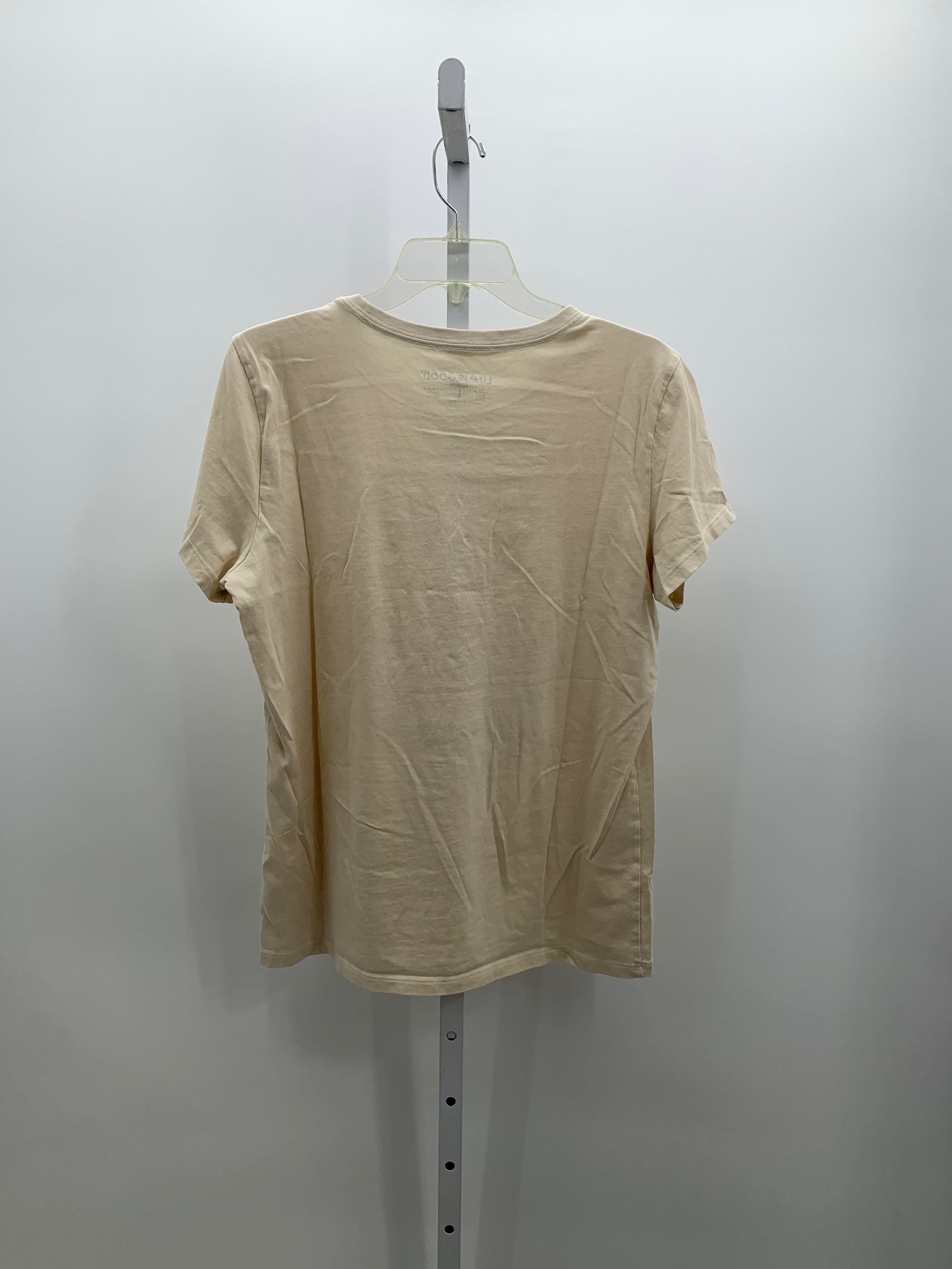 Life is Good Size Large Misses Short Sleeve Shirt