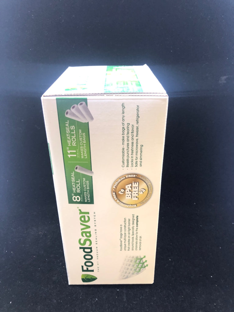 NIB FOODSAVER ROLLS.