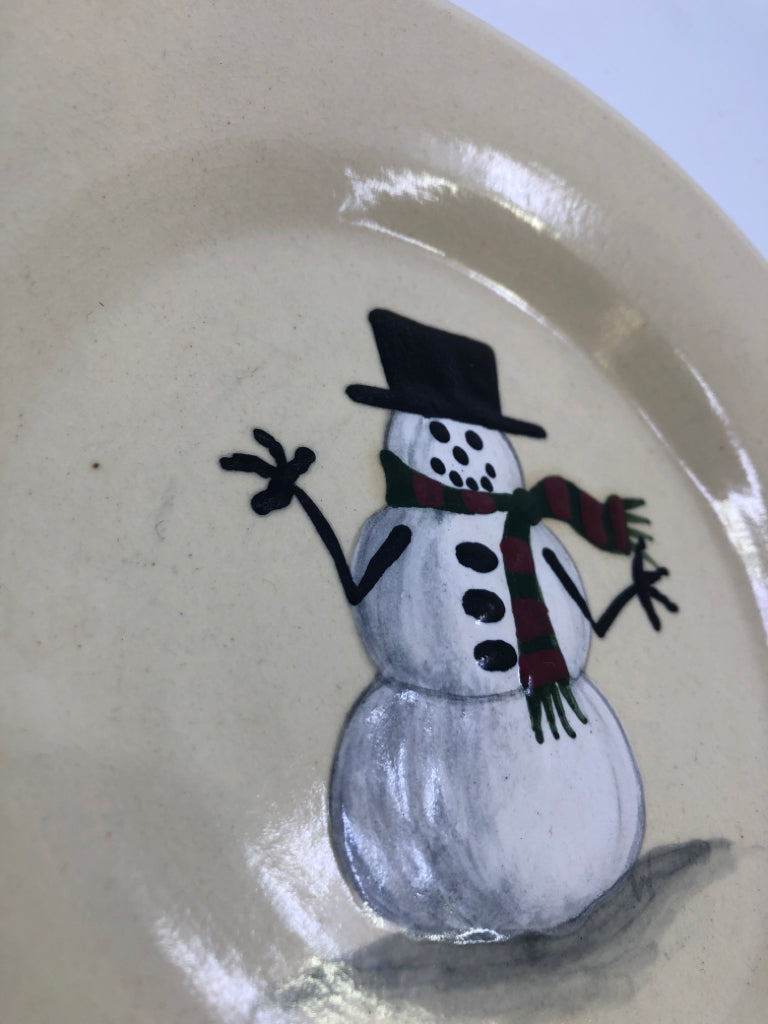 HEAVY CREAM SNOWMAN SANTAS COOKIES.