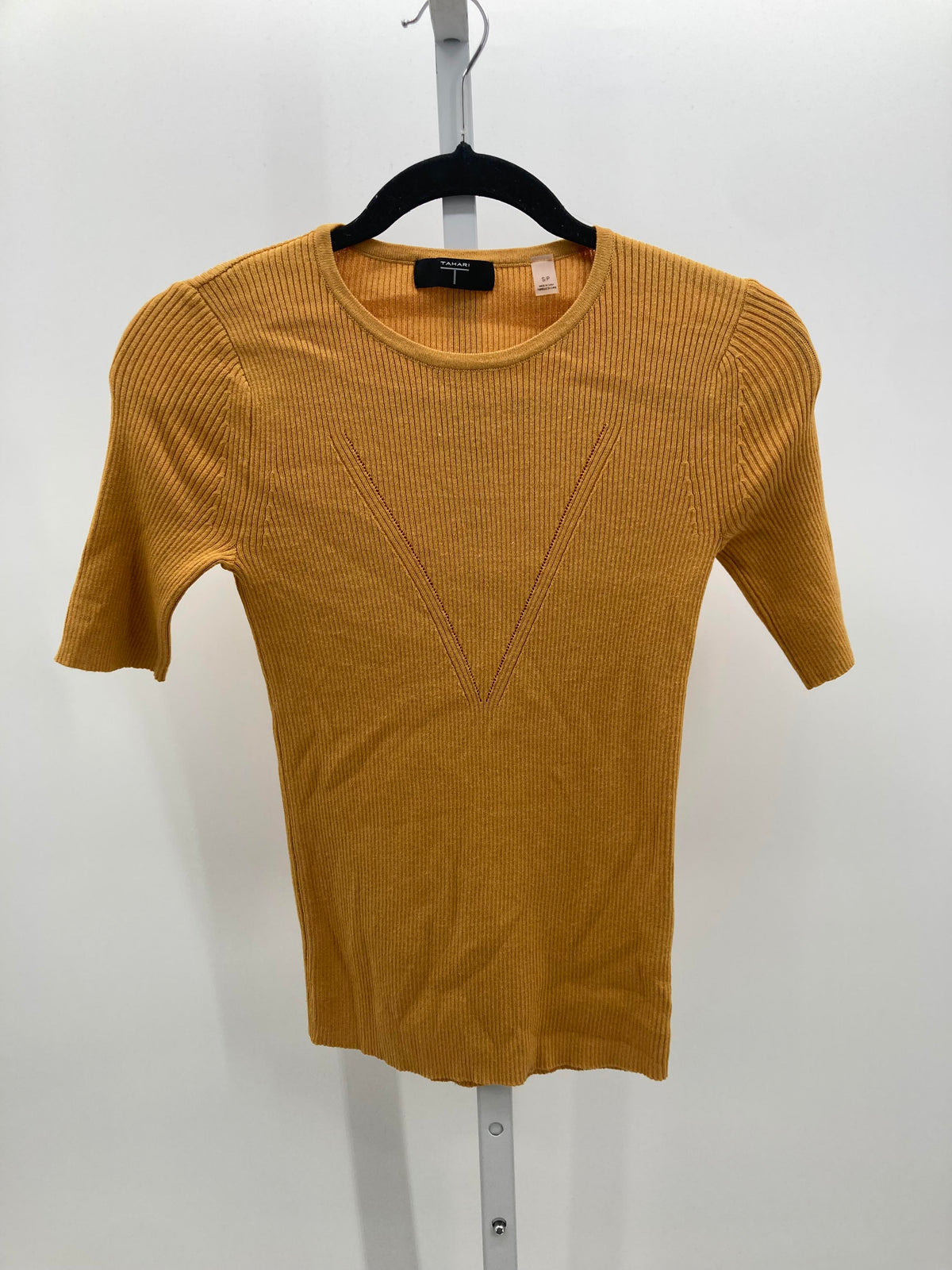 Tahari Size Small Misses Short Slv Sweater