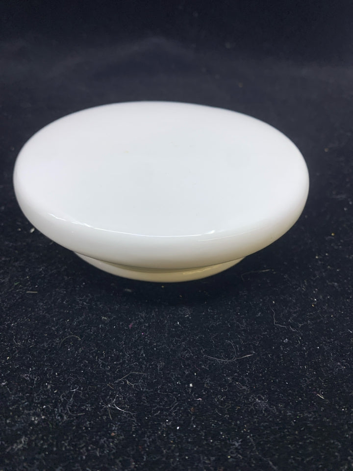 WHITE TREATS CANISTER.