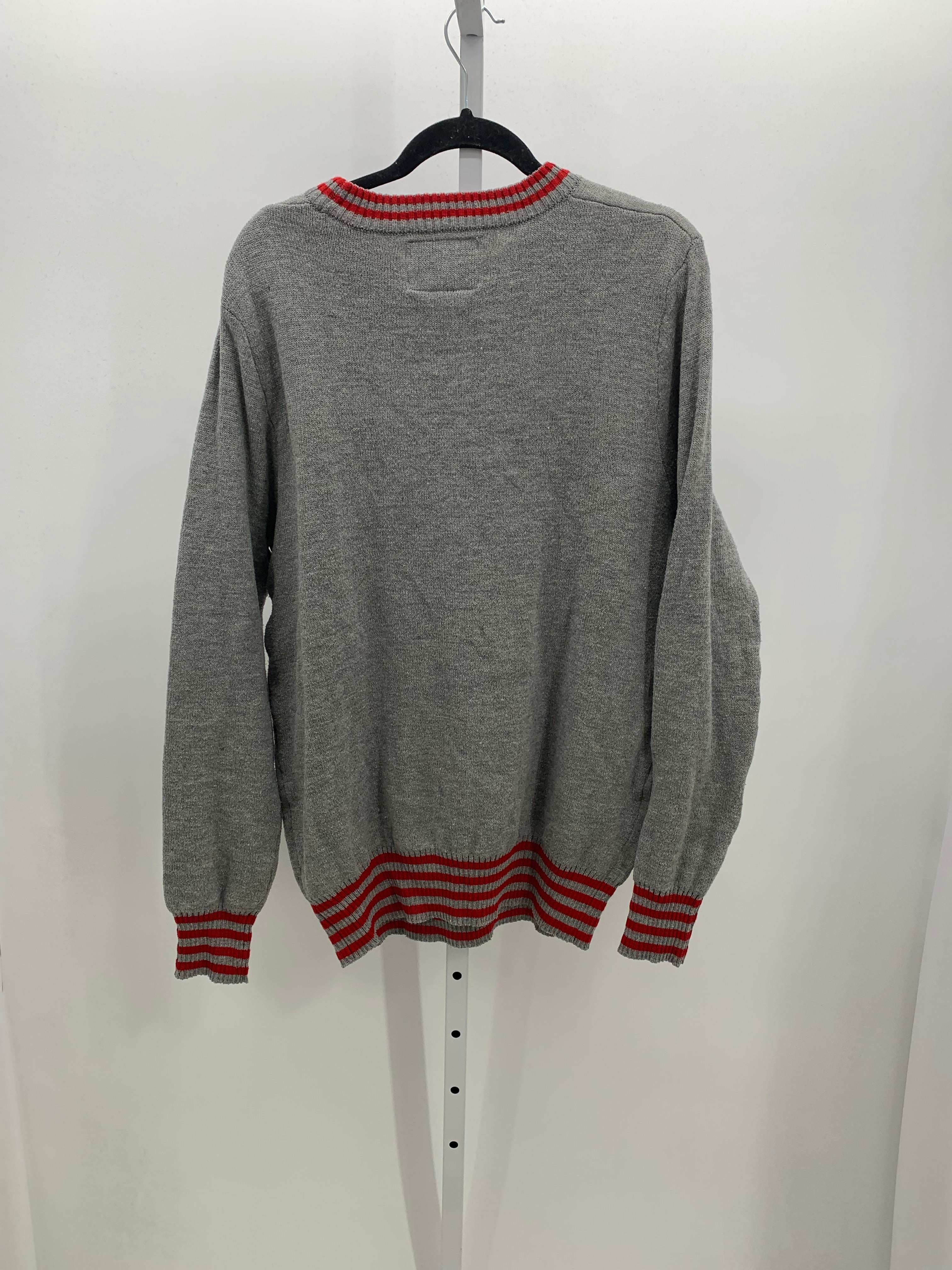LONG SLV SWEATER SANTA CLAWS.