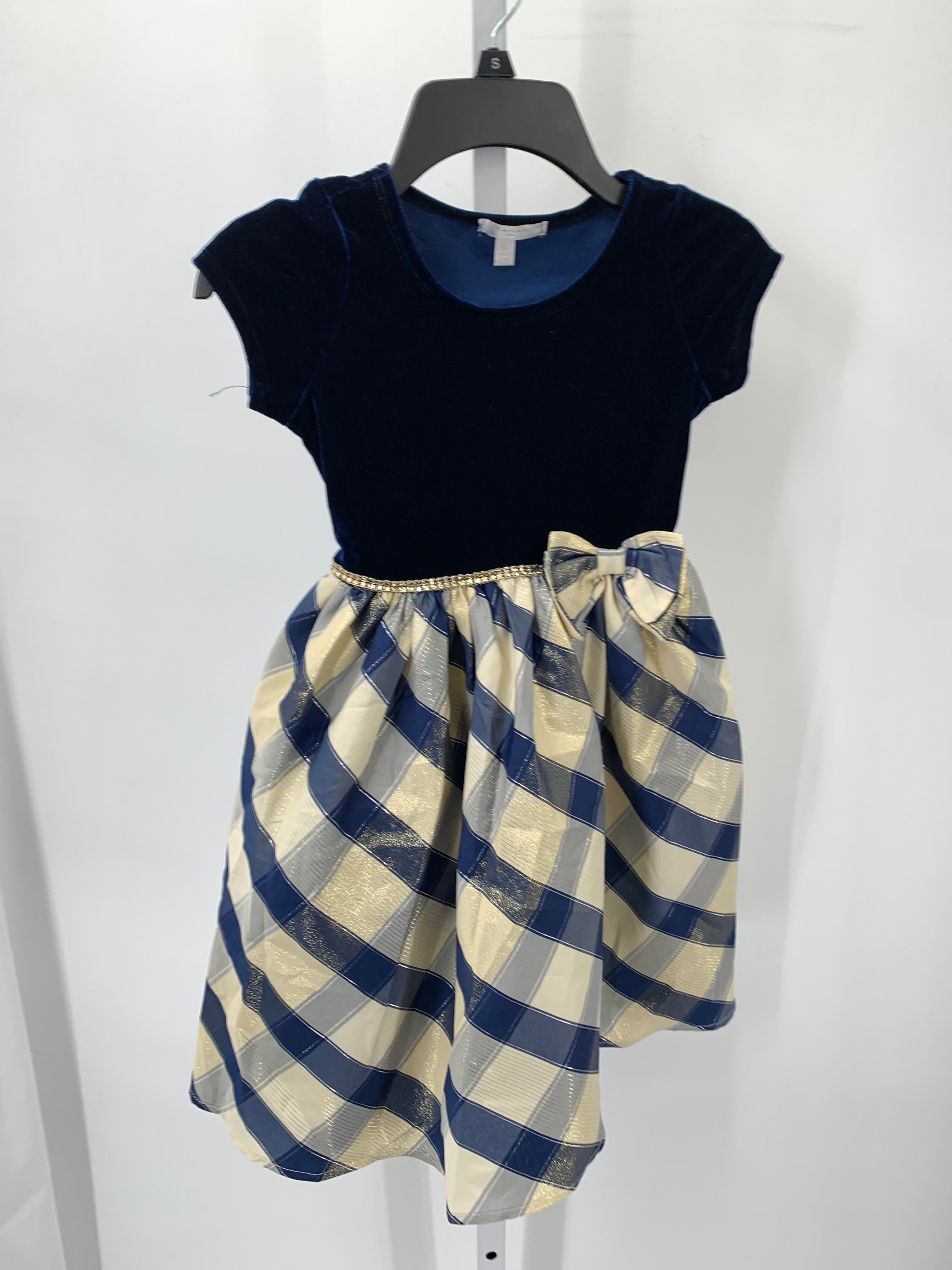 Tahari Size 6 Girls Short Sleeve Dress