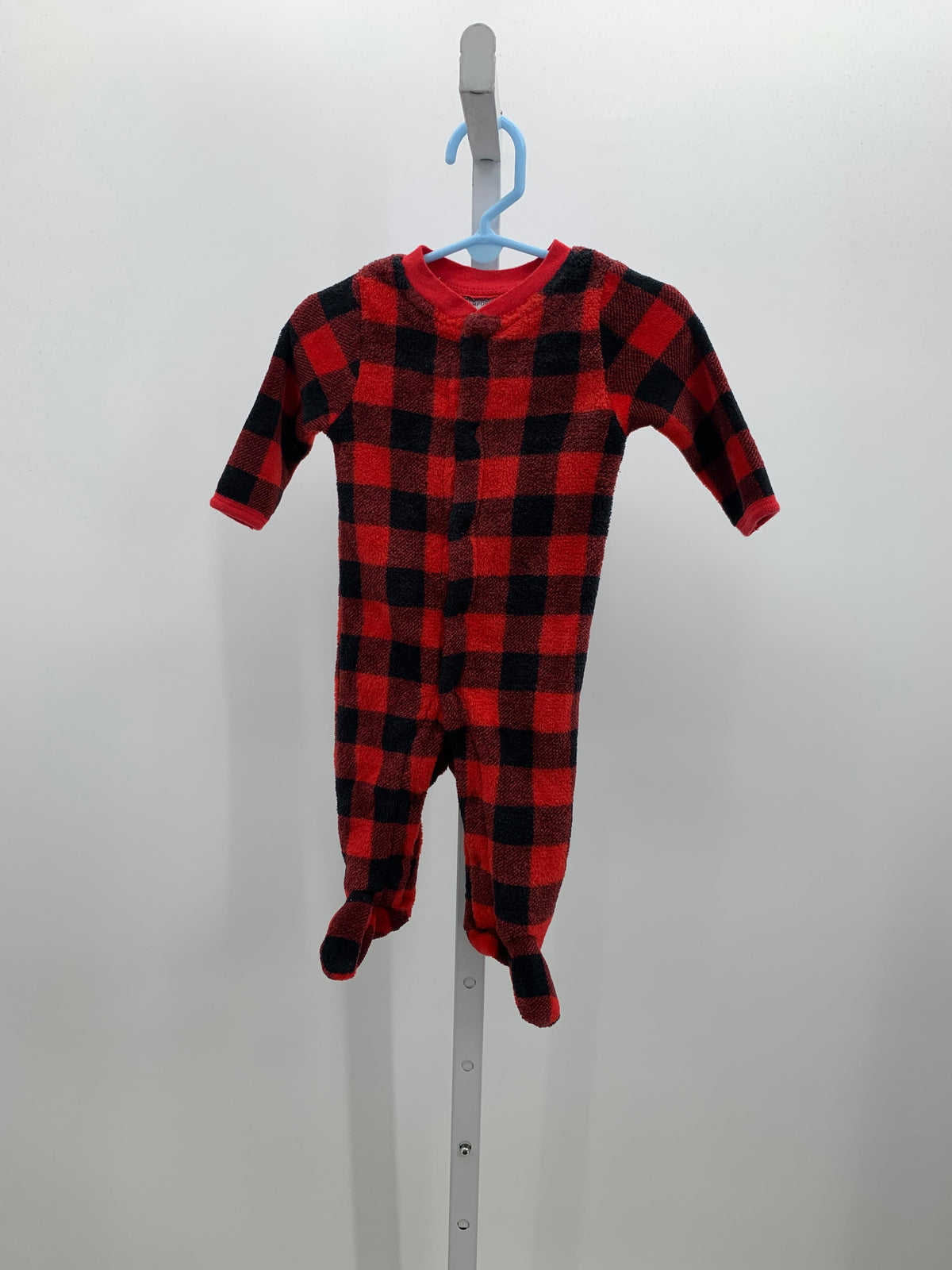 BLACK PLAID FLEECE