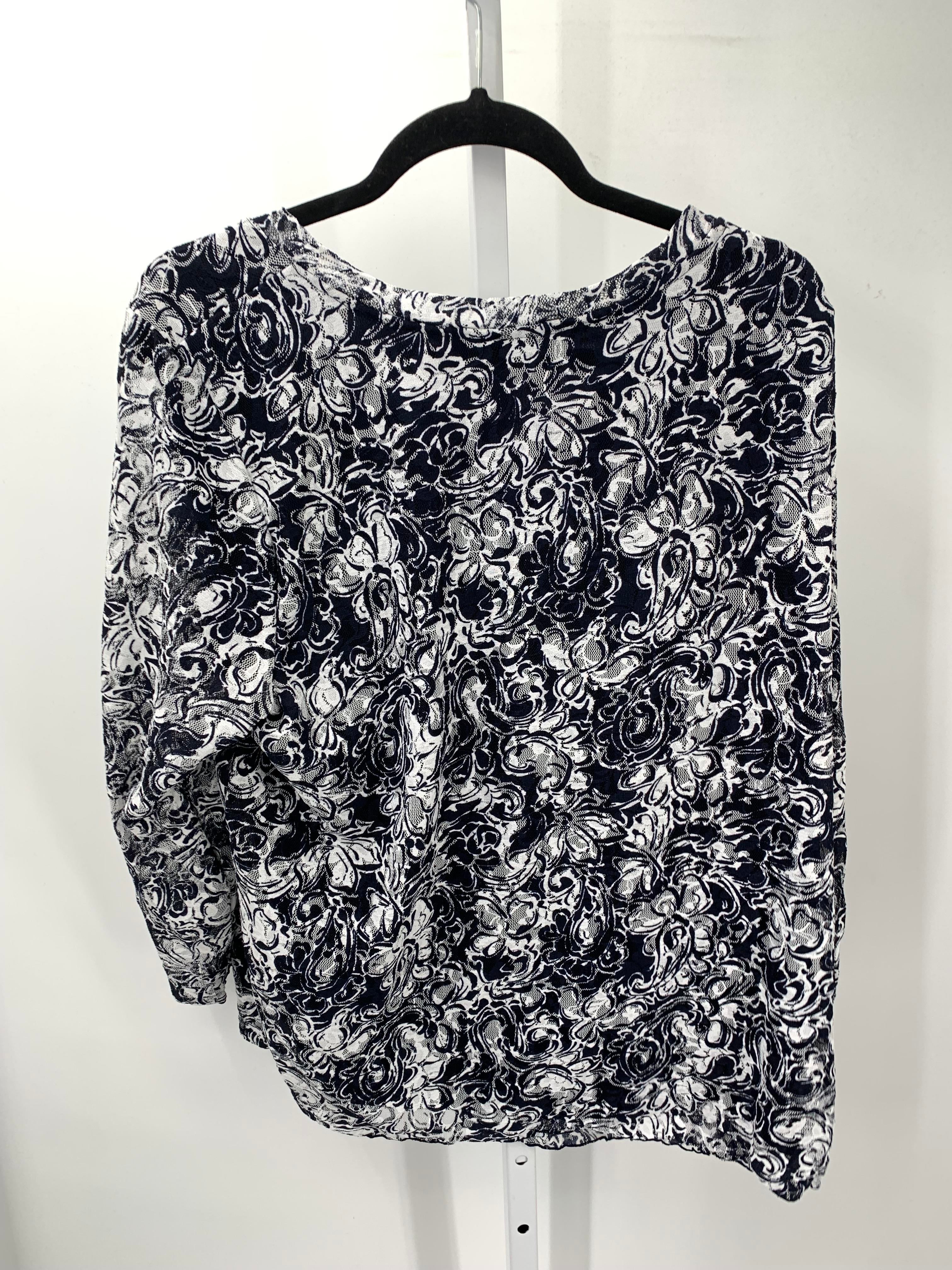 CJ Banks Size 2X Womens Long Sleeve Shirt