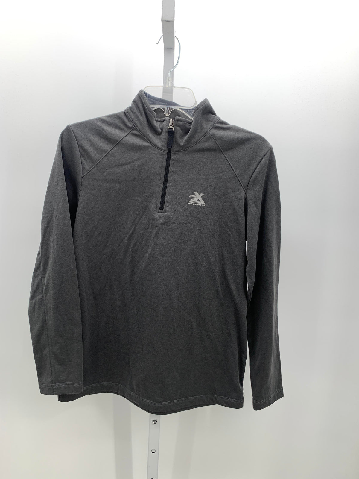 PARTIAL ZIP KNIT