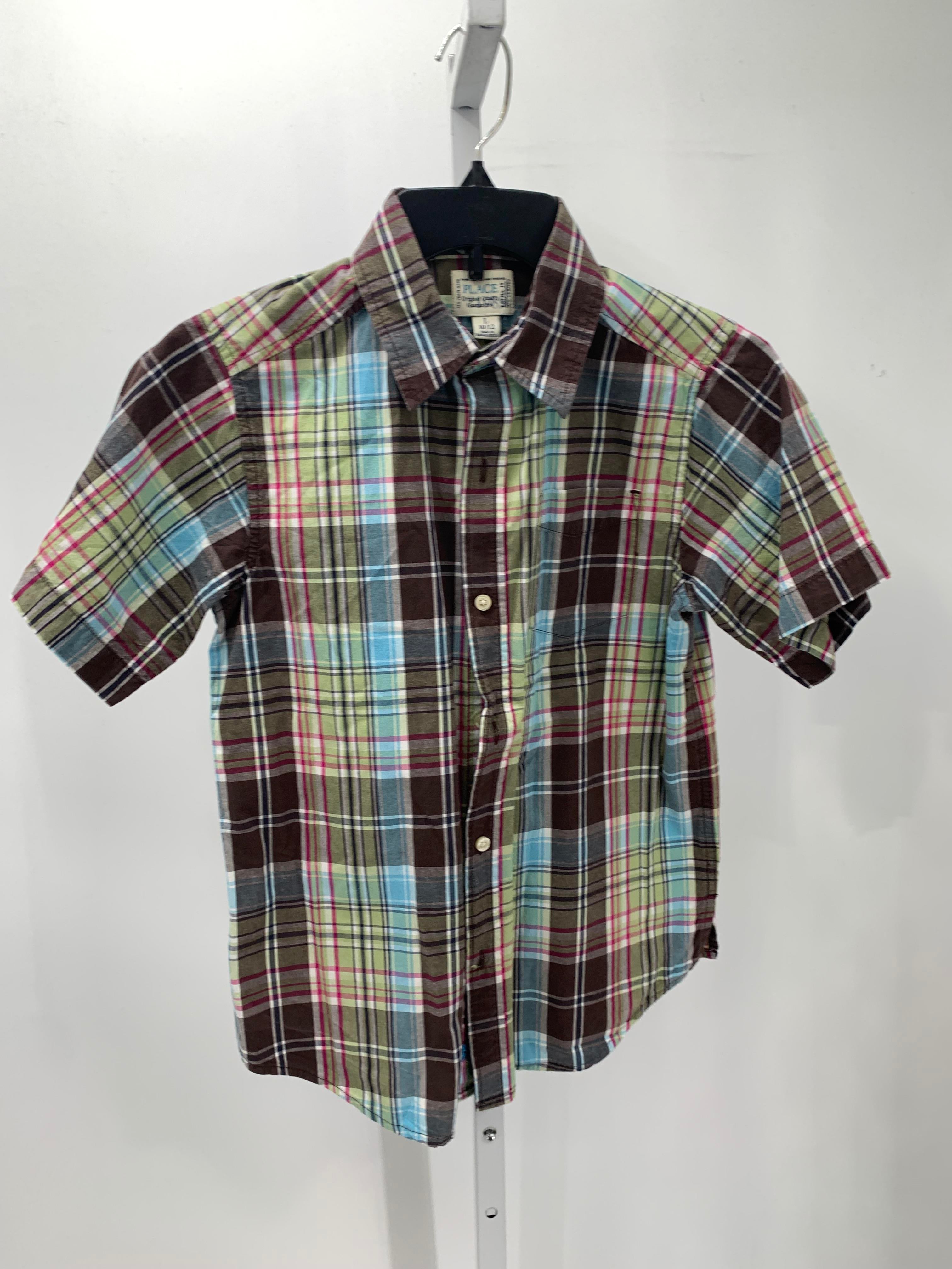 PLAID BTN DOWN