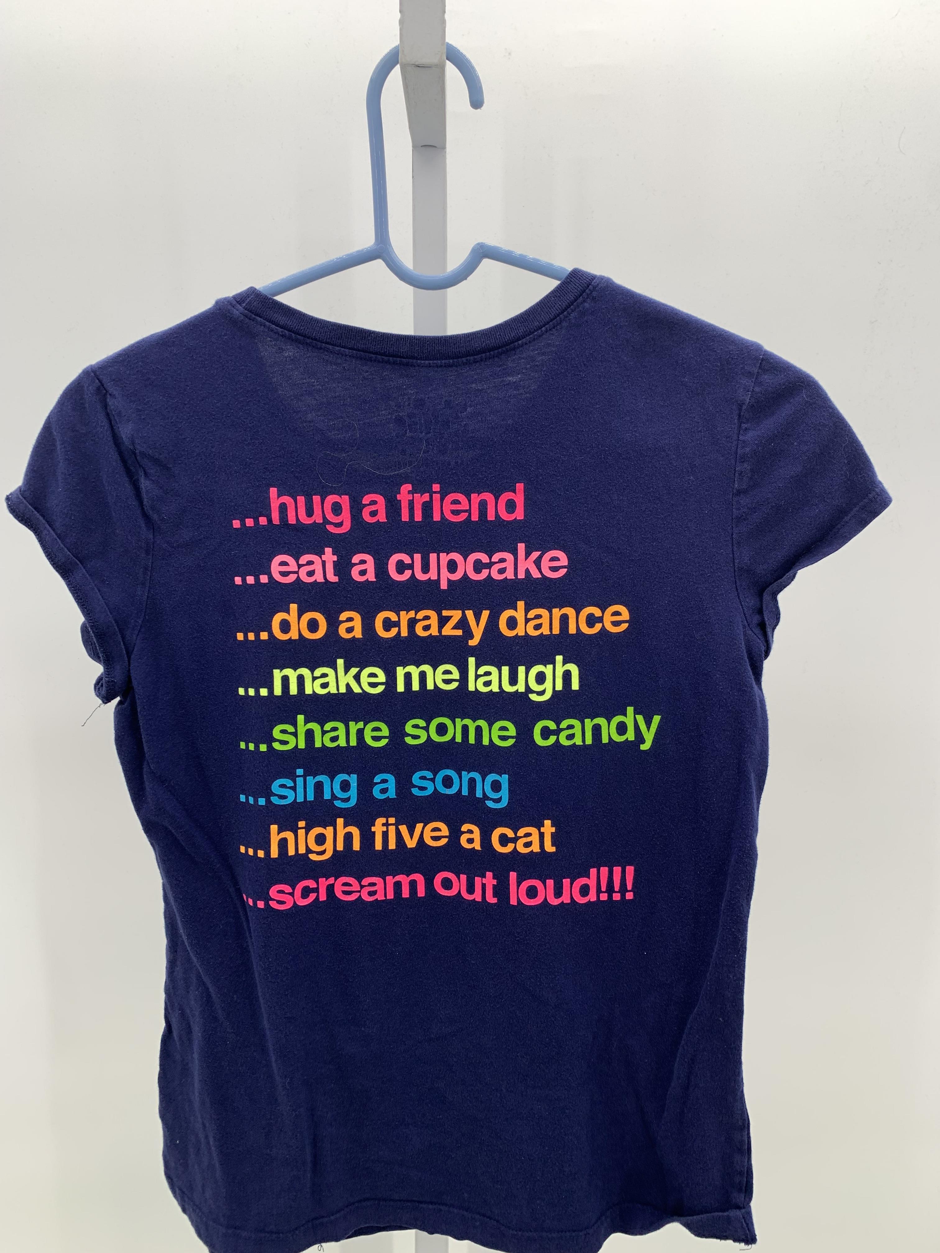 Justice Size 16 Girls Short Sleeve Shirt
