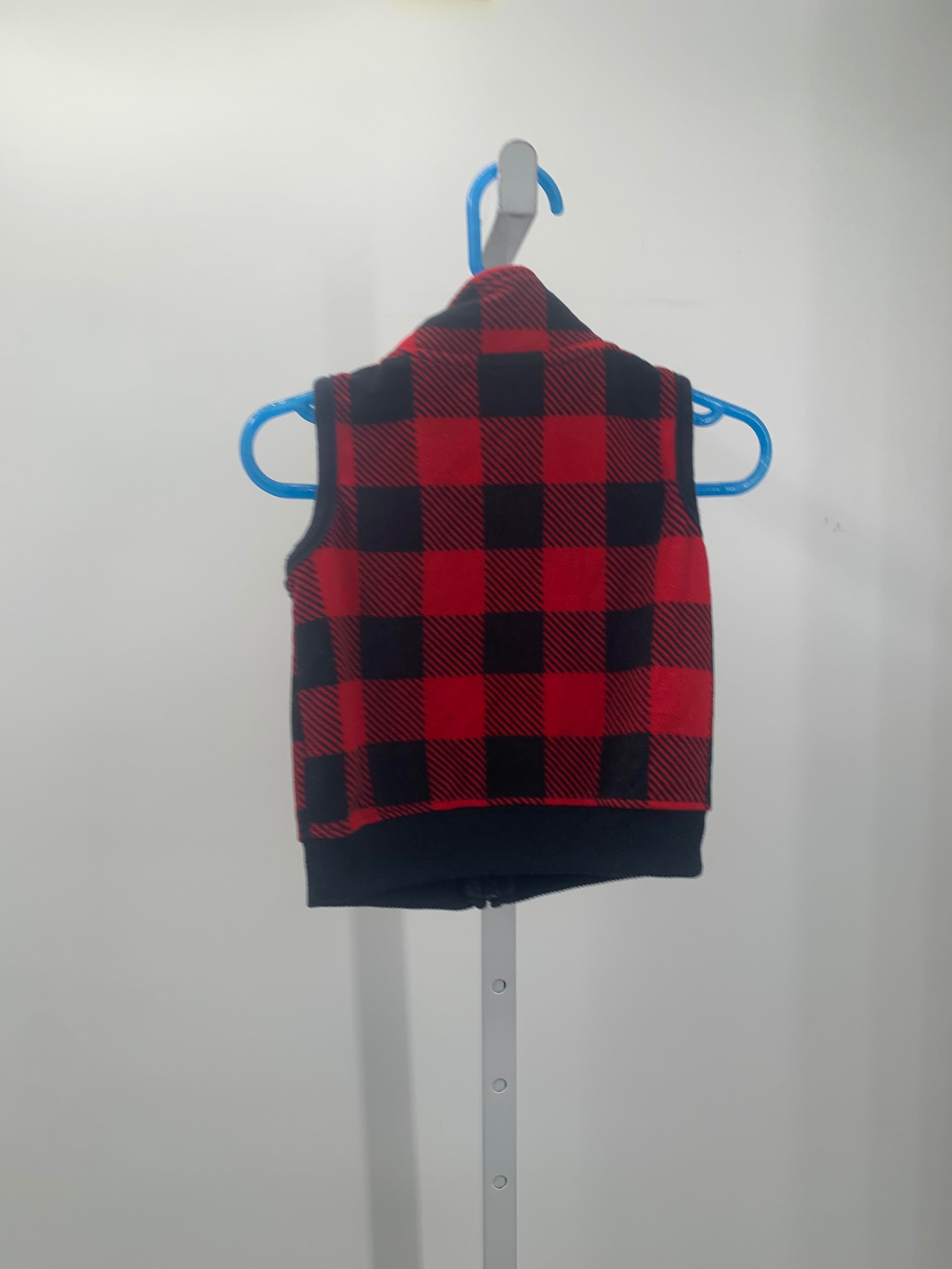 BLACK PLAID FLEECE