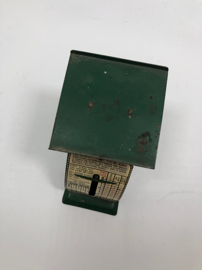 VTG GREEN POSTAL SCALE.