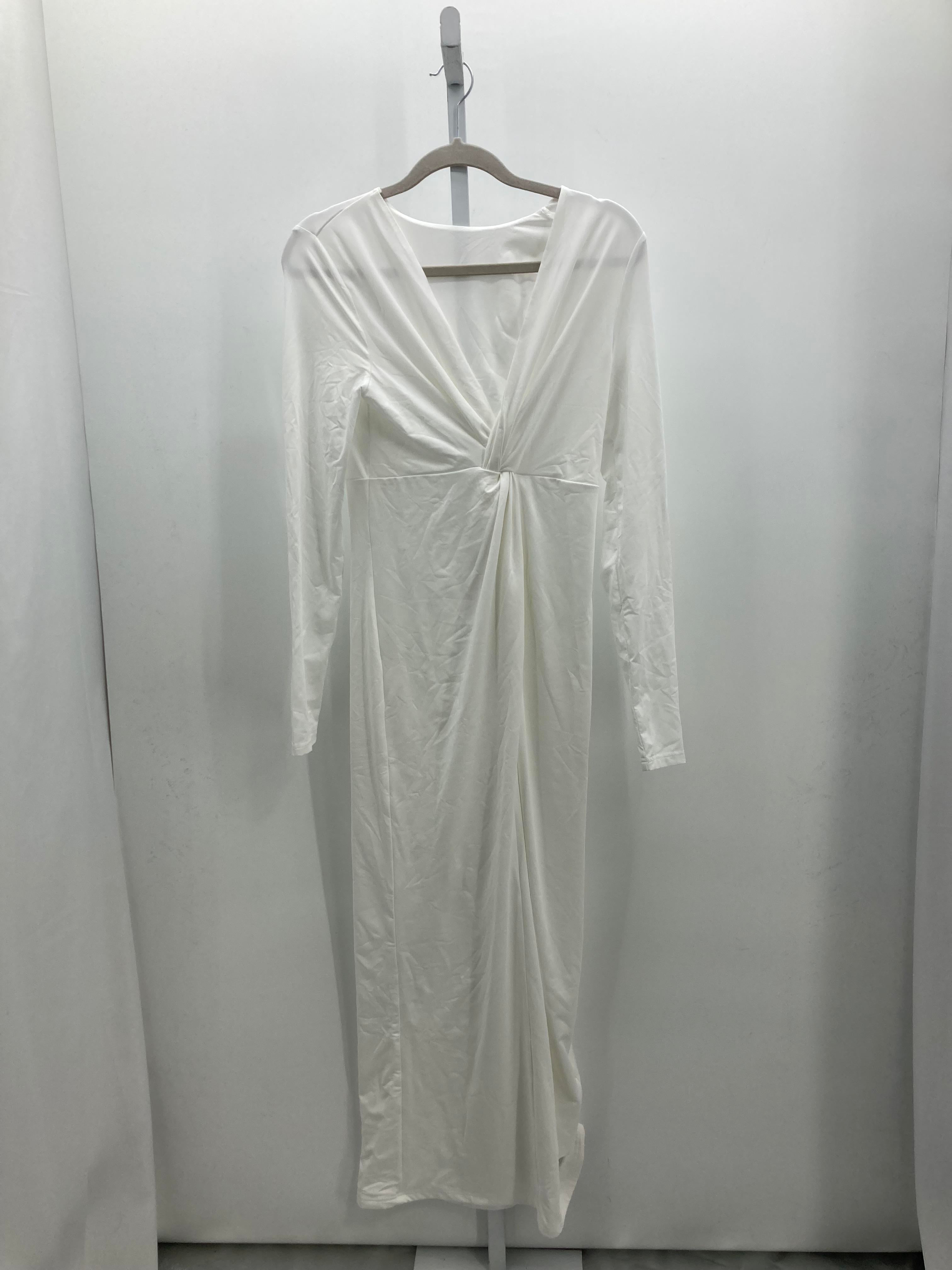 Size Large Misses Long Sleeve Dress