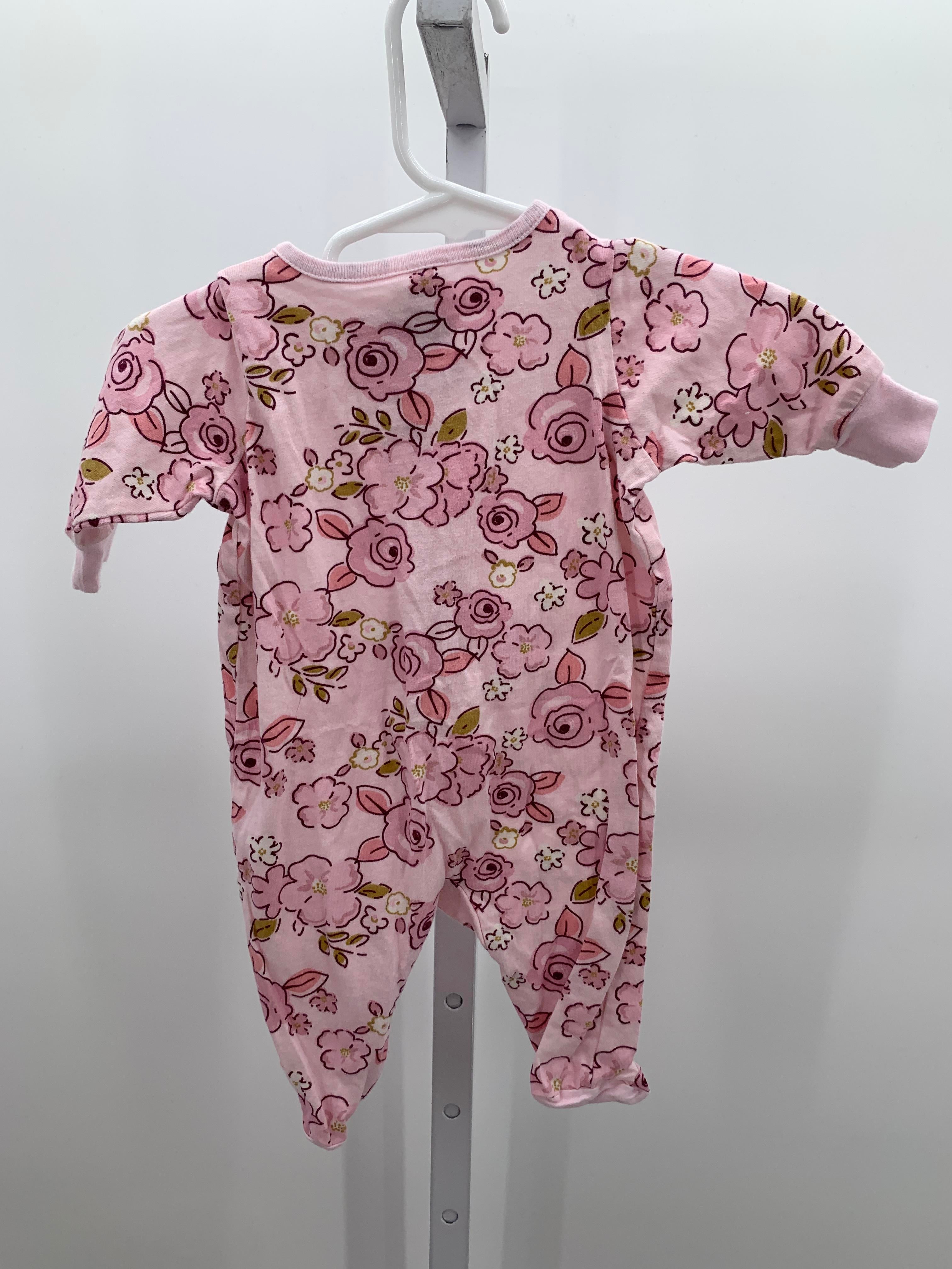 Gerber Size Newborn Girls Long Slv. Romper