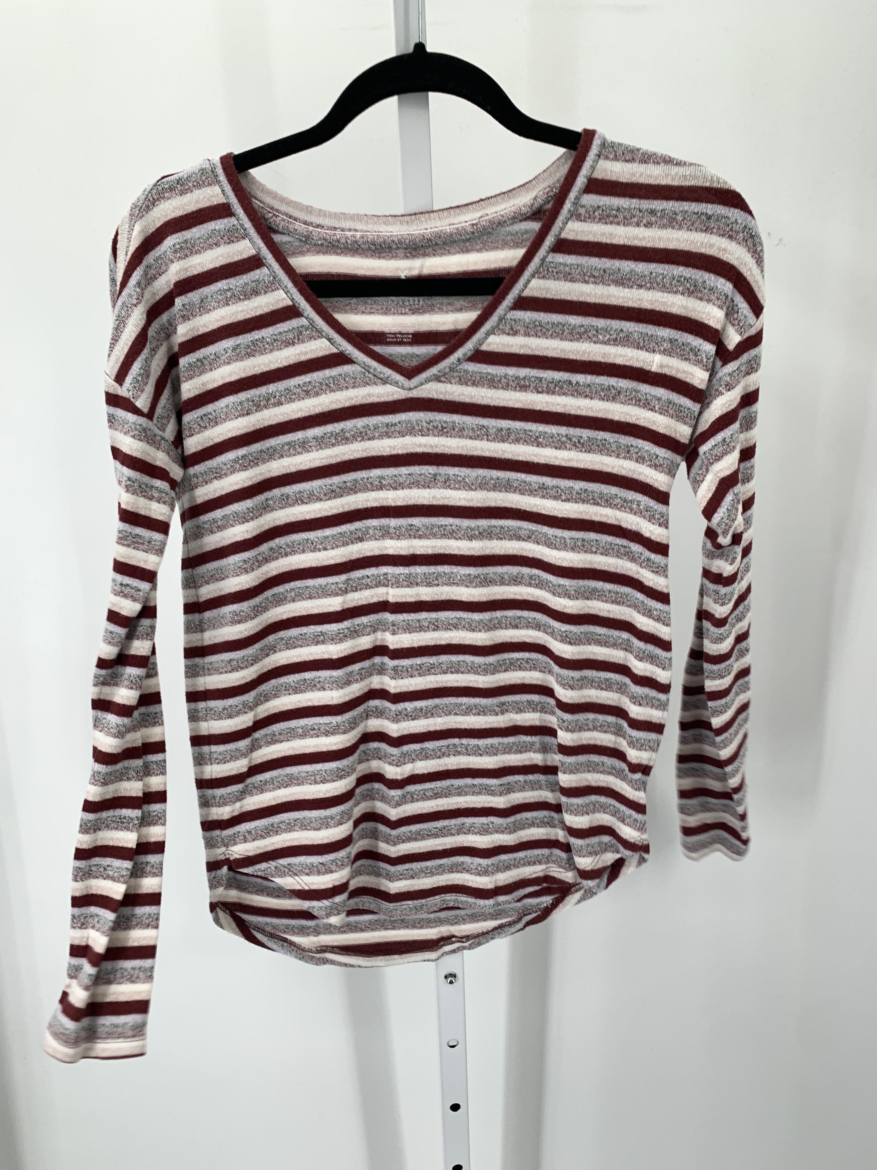 American Eagle Size Small Juniors Long Sleeve Shirt