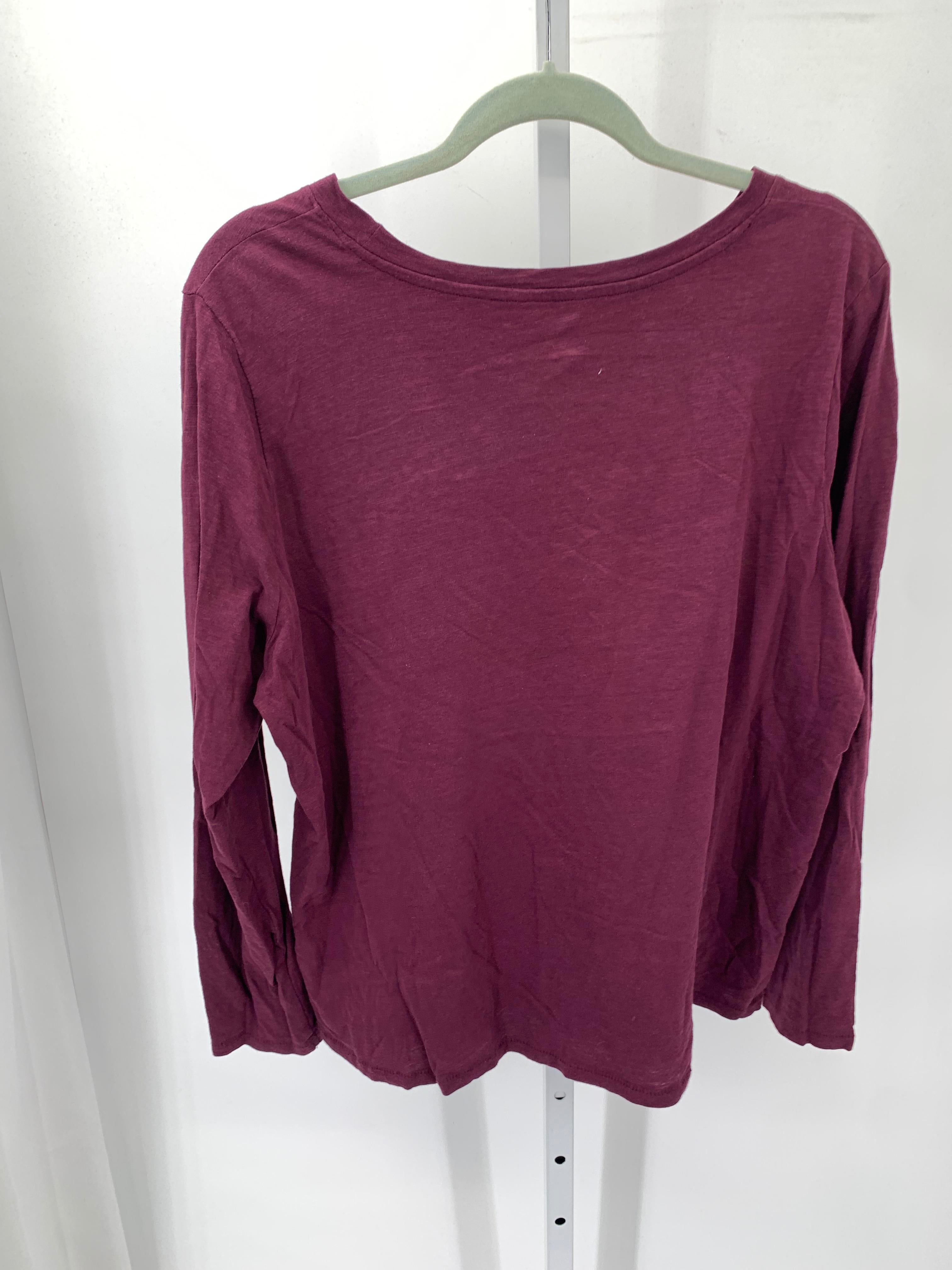 Sonoma Size Large Misses Long Sleeve Shirt