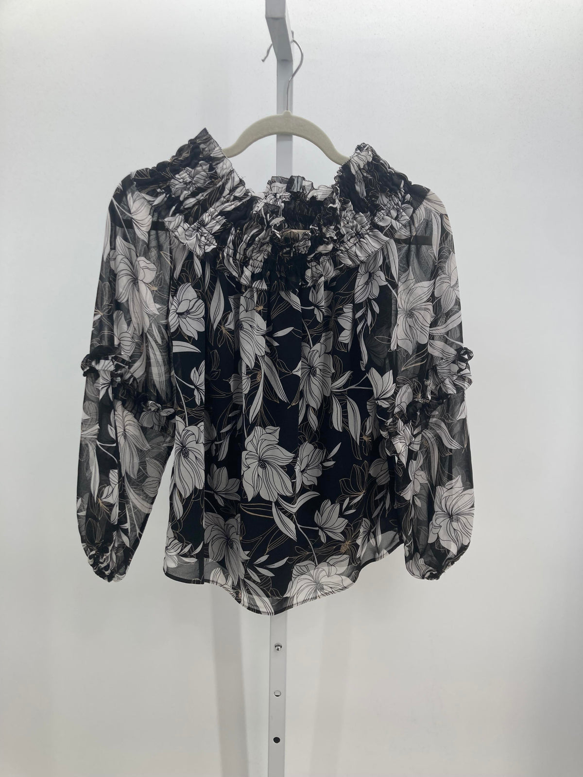 INC Size Small Misses Long Sleeve Shirt