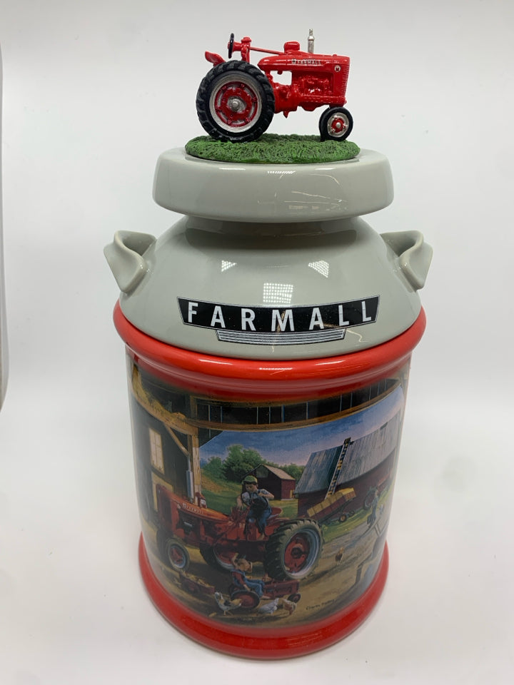 FARMALL TRACTOR COOKIE JAR.