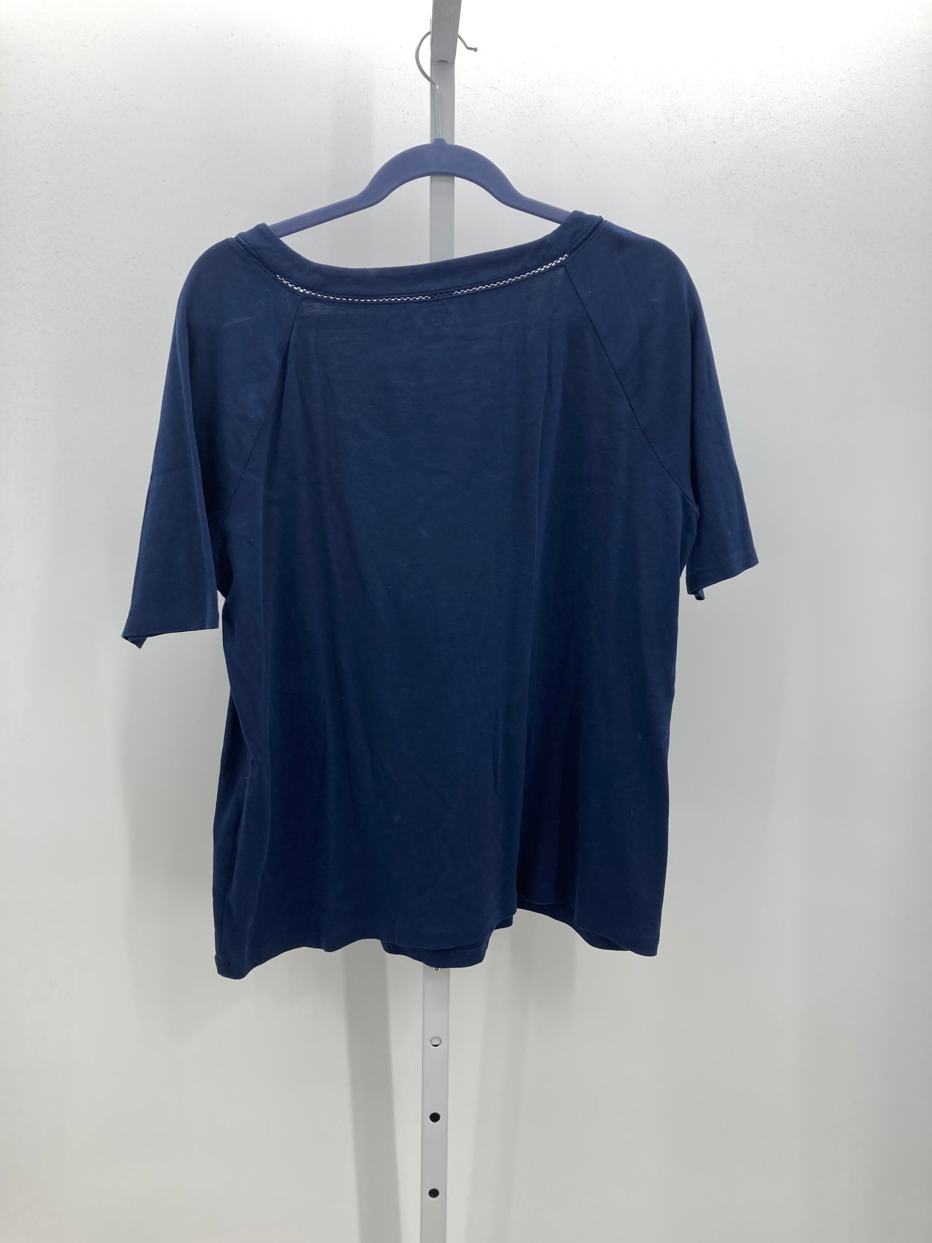 Westport Size Extra Large Misses Short Sleeve Shirt