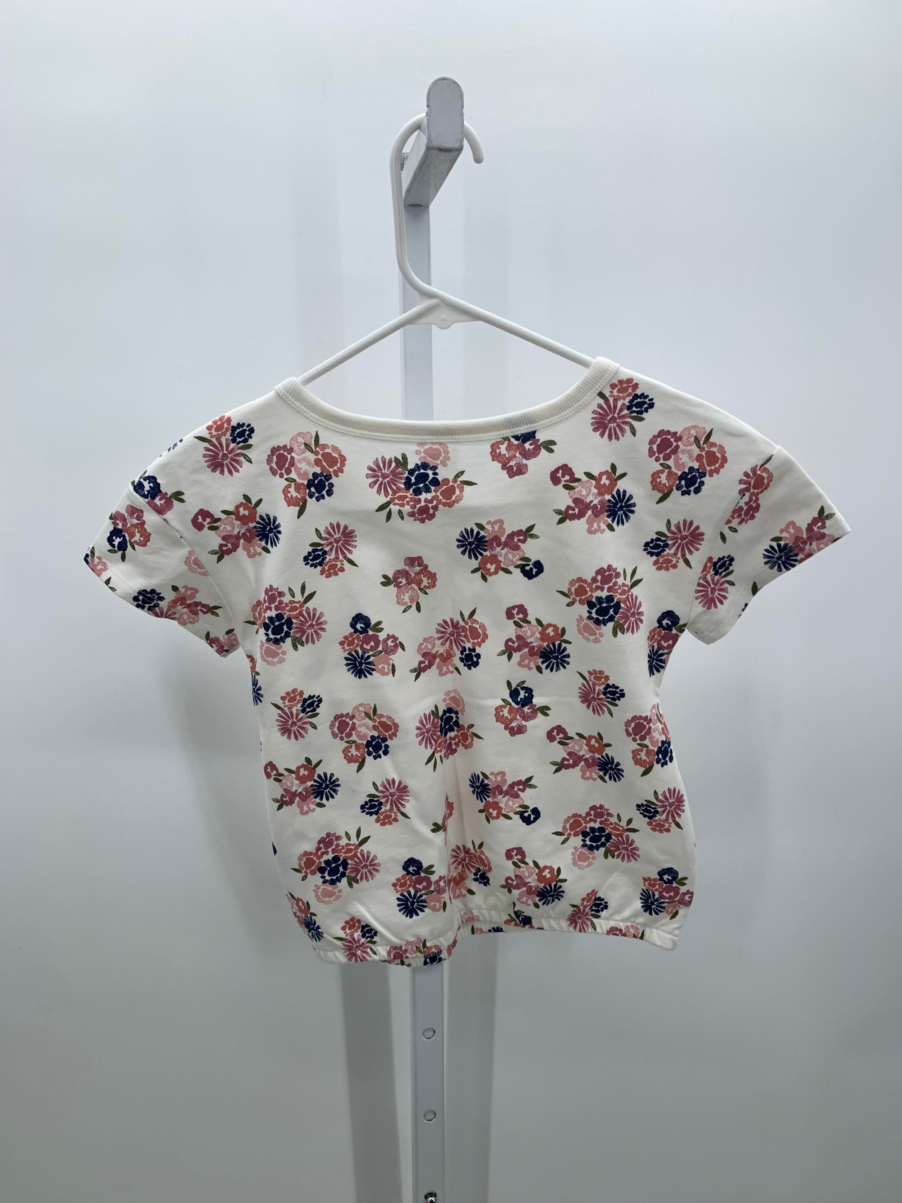 Carters Size 7 Girls Short Sleeve Shirt