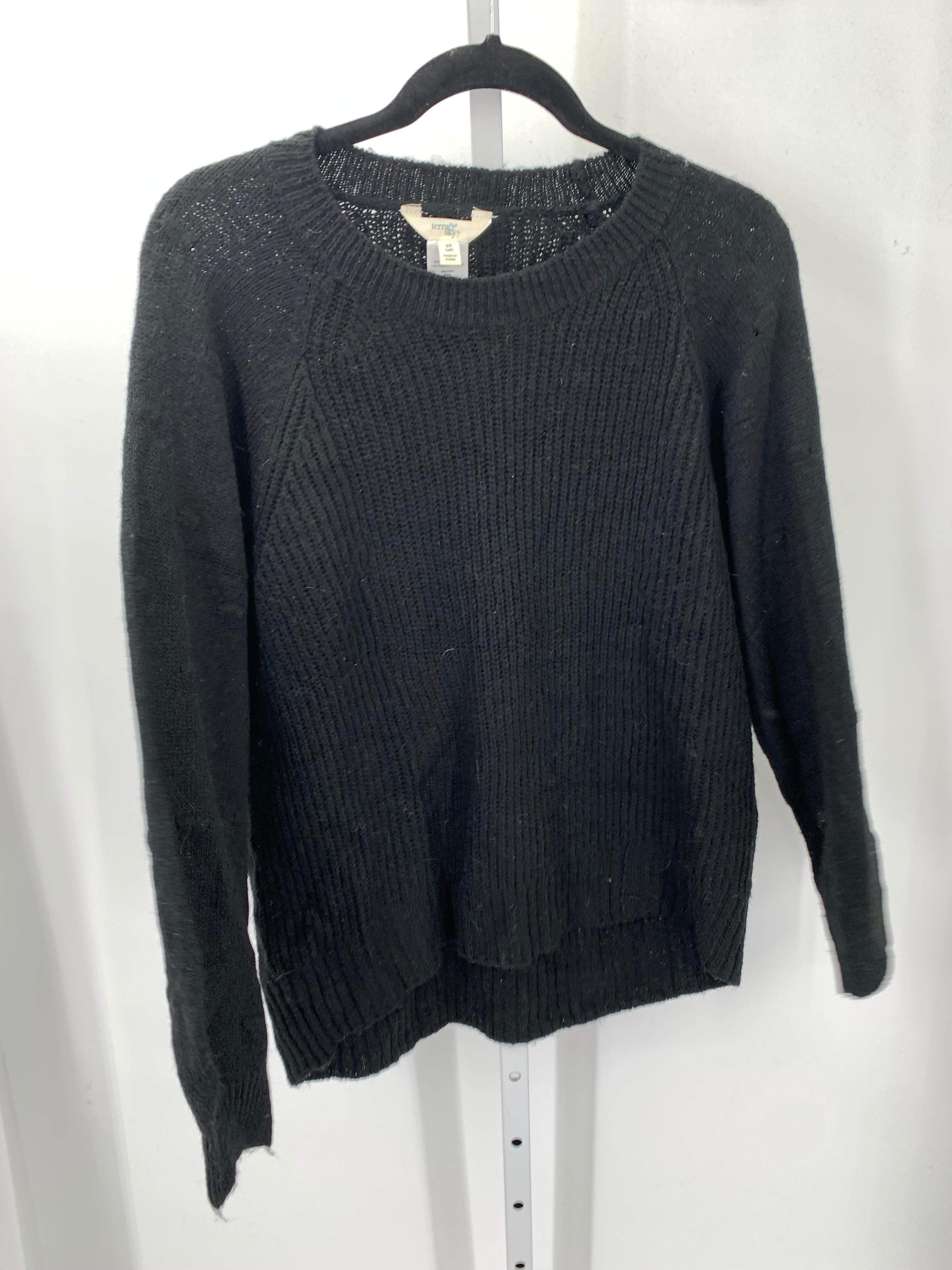 Terra & Sky Size 0X Womens Long Slv Sweater