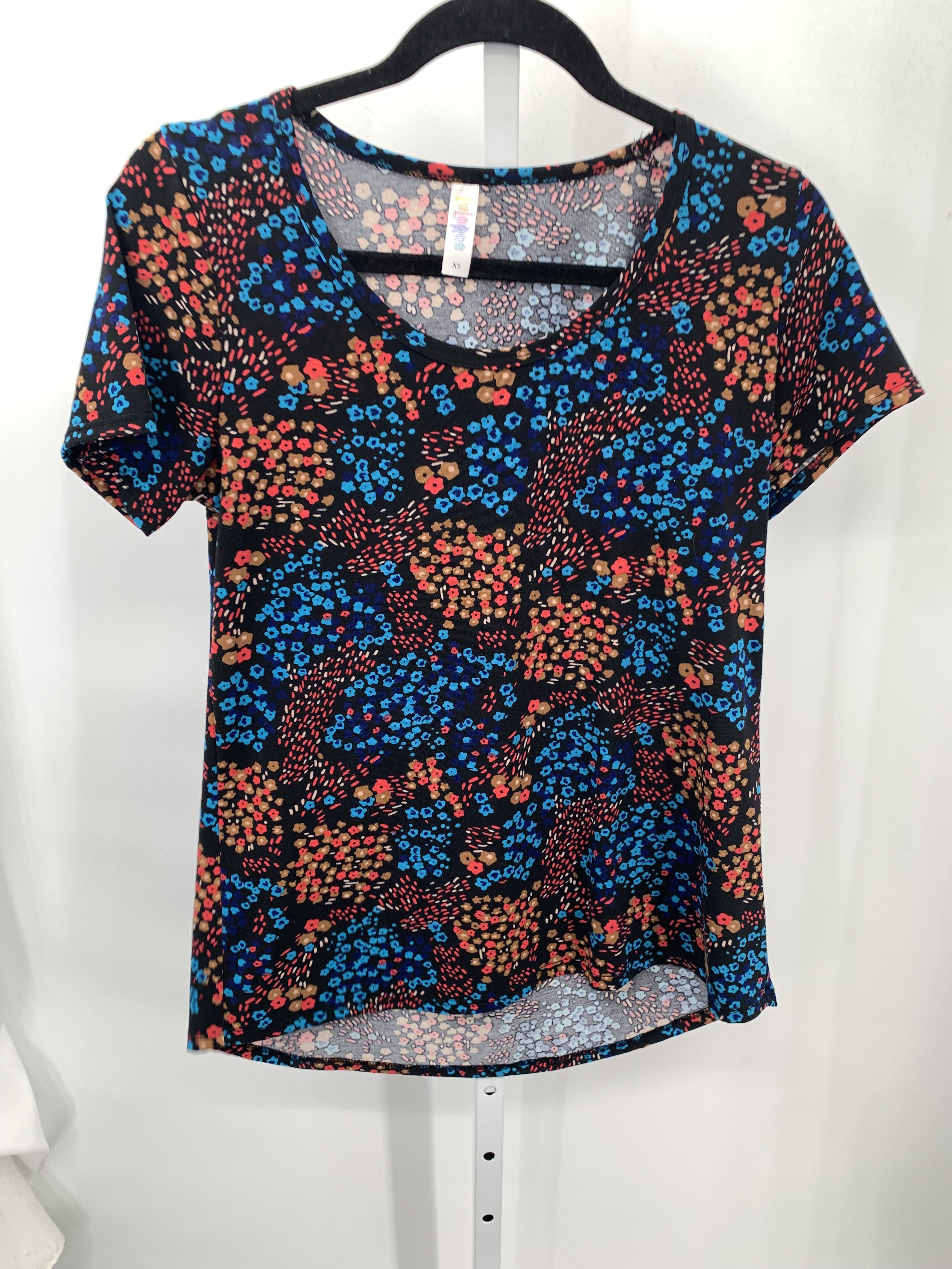 Lularoe Size X Small Misses Short Sleeve Shirt