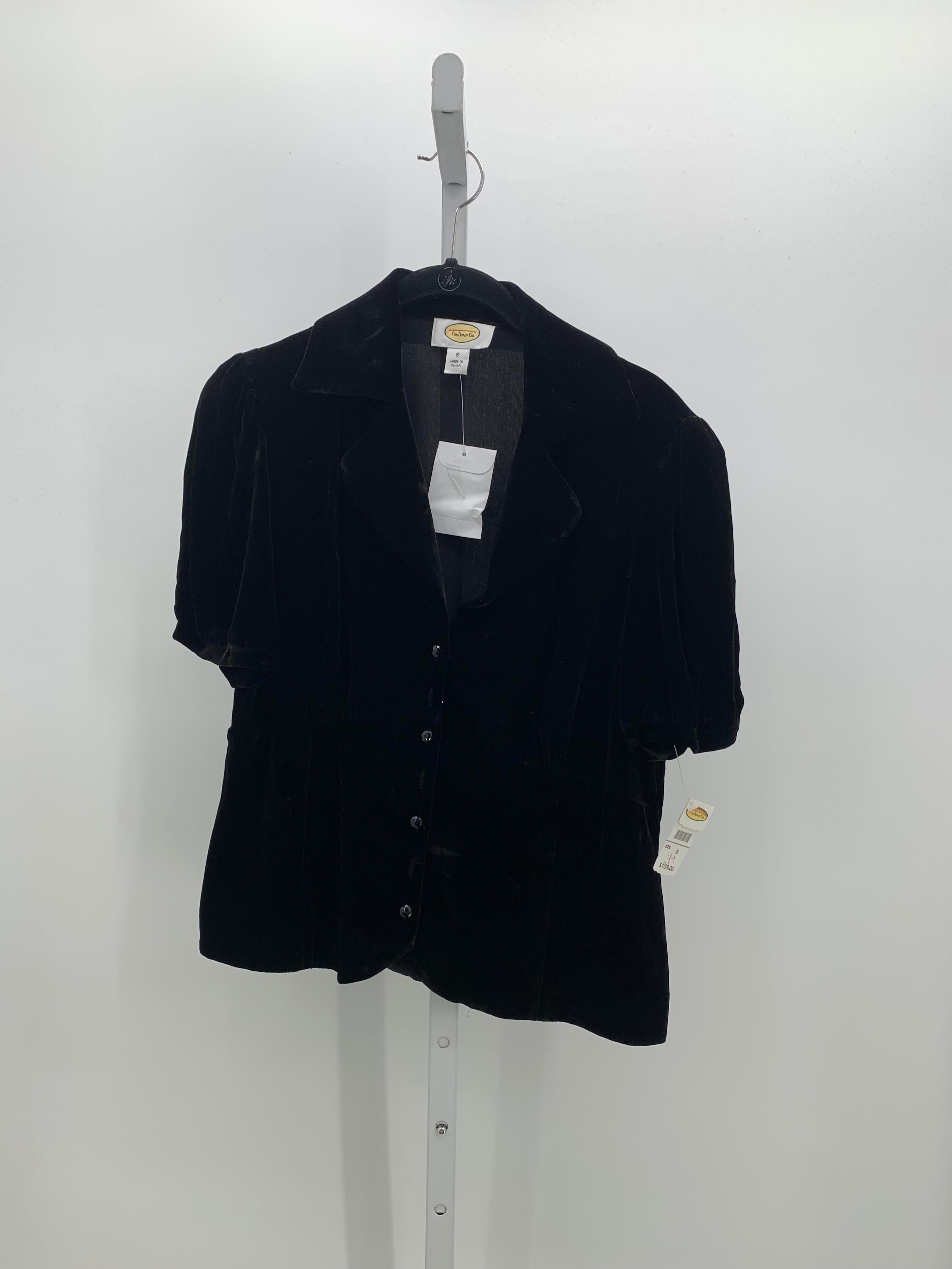 Talbots Size 8 Misses Short Sleeve Shirt