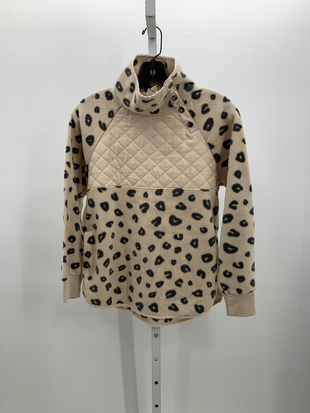Pink Rose Size X Small Juniors Long Sleeve Shirt