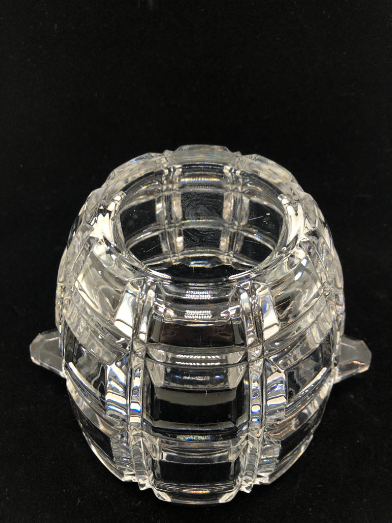 GEOMETRIC CRYSTAL HEAVY ICE BUCKET.
