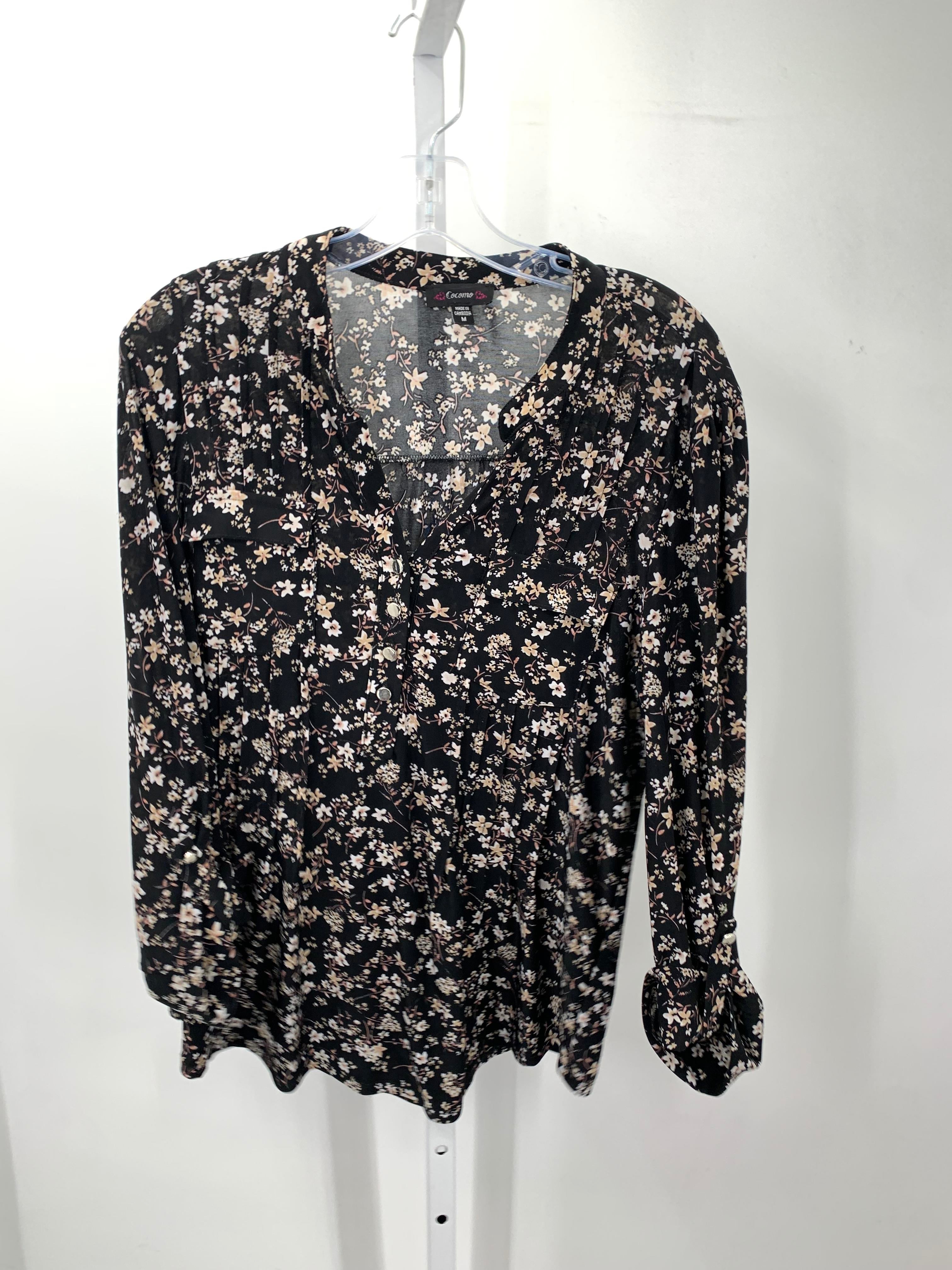 Size Medium Misses 3/4 Sleeve Shirt