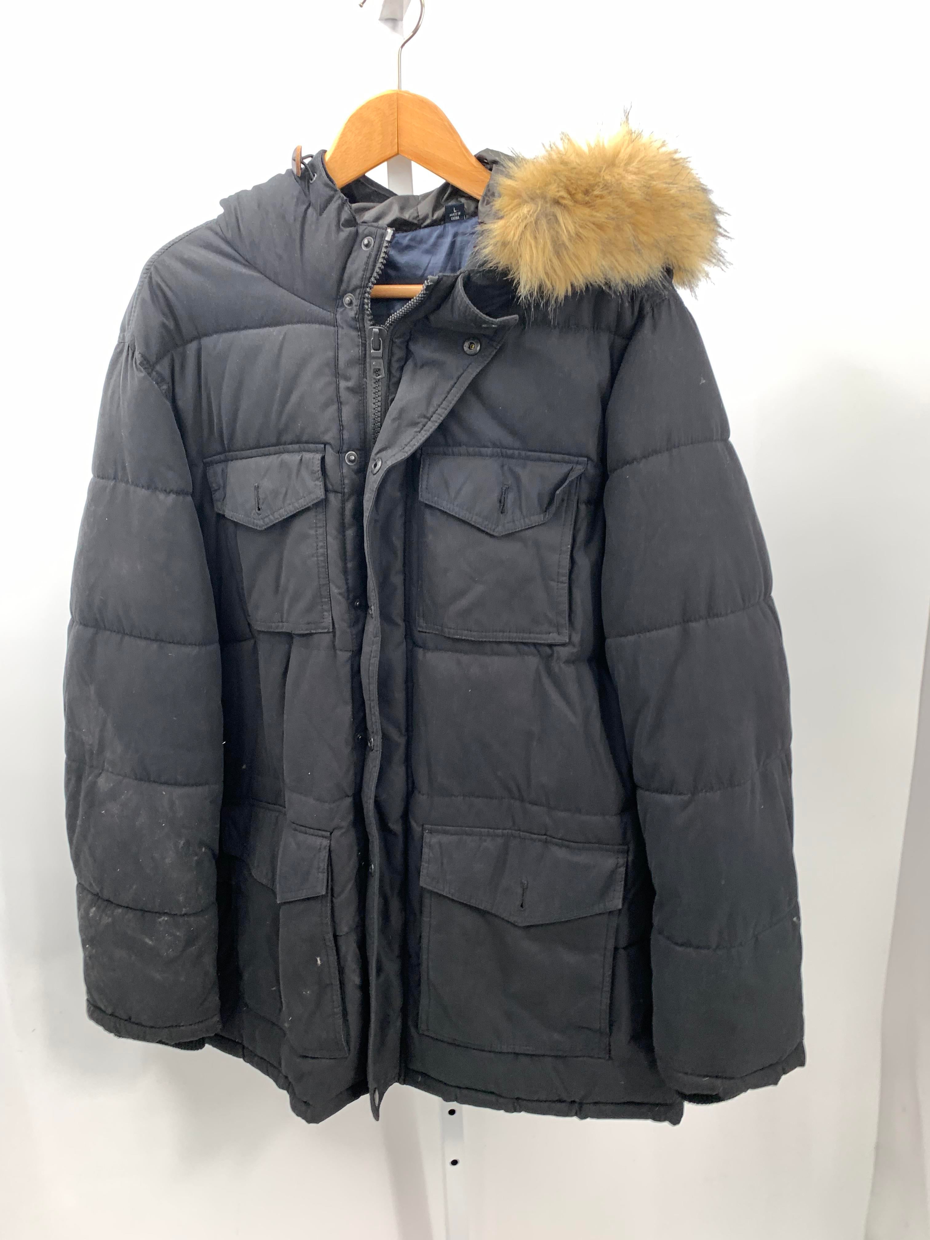 FAUX FUR HOODED ZIP.